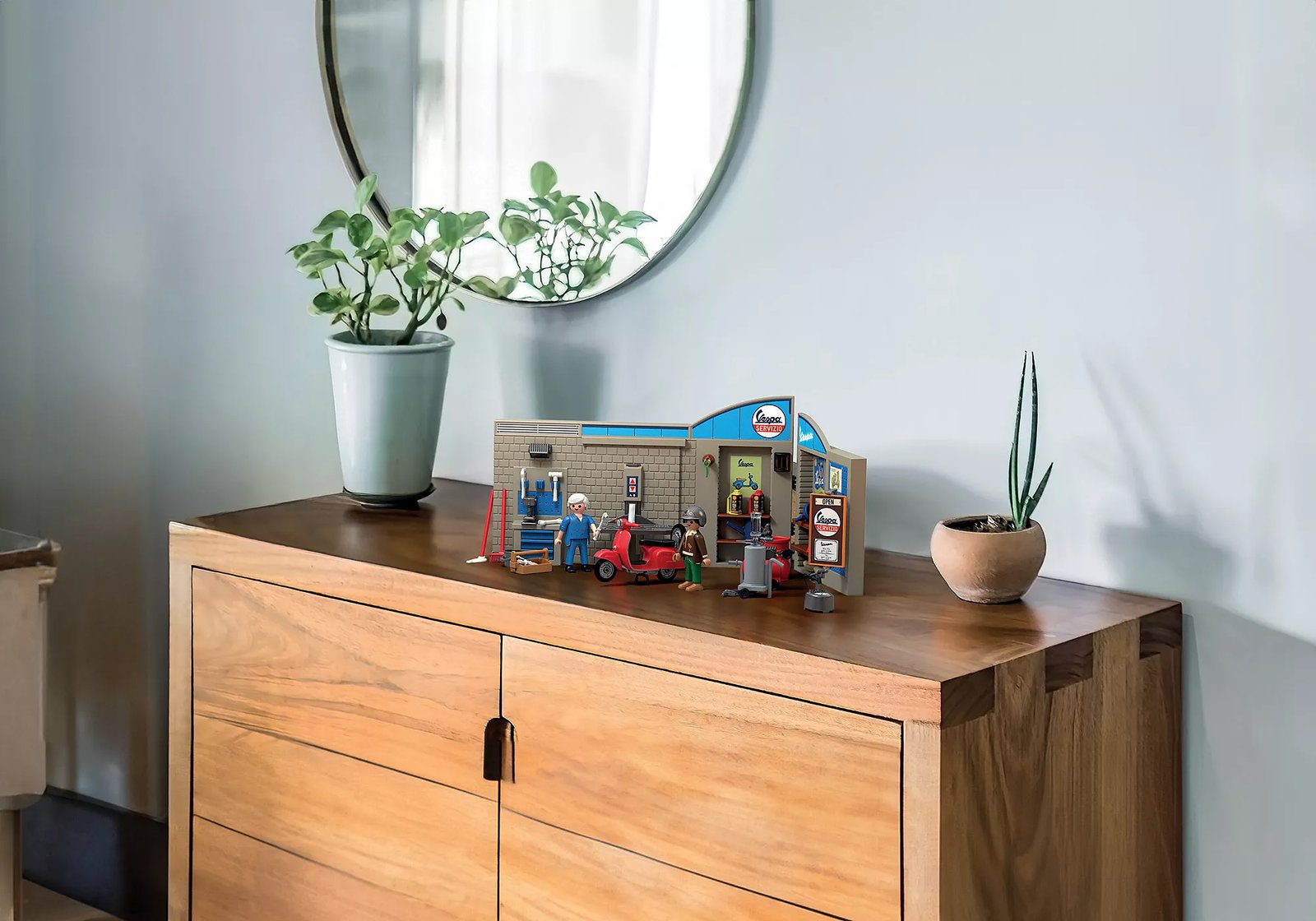 Playmobil 71620 Vespa 60s Garage เวสป้า เวิร์กช็อปเวสป้า ยุค 60 - Image 3