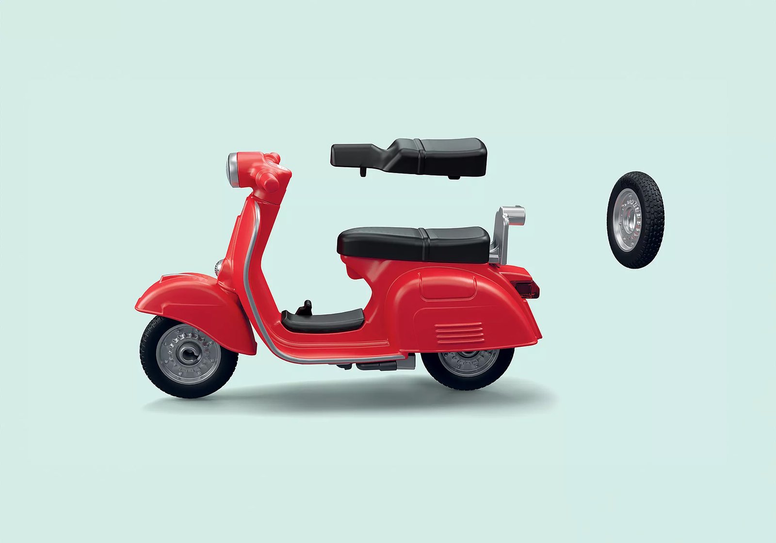Playmobil 71620 Vespa 60s Garage เวสป้า เวิร์กช็อปเวสป้า ยุค 60 - Image 5
