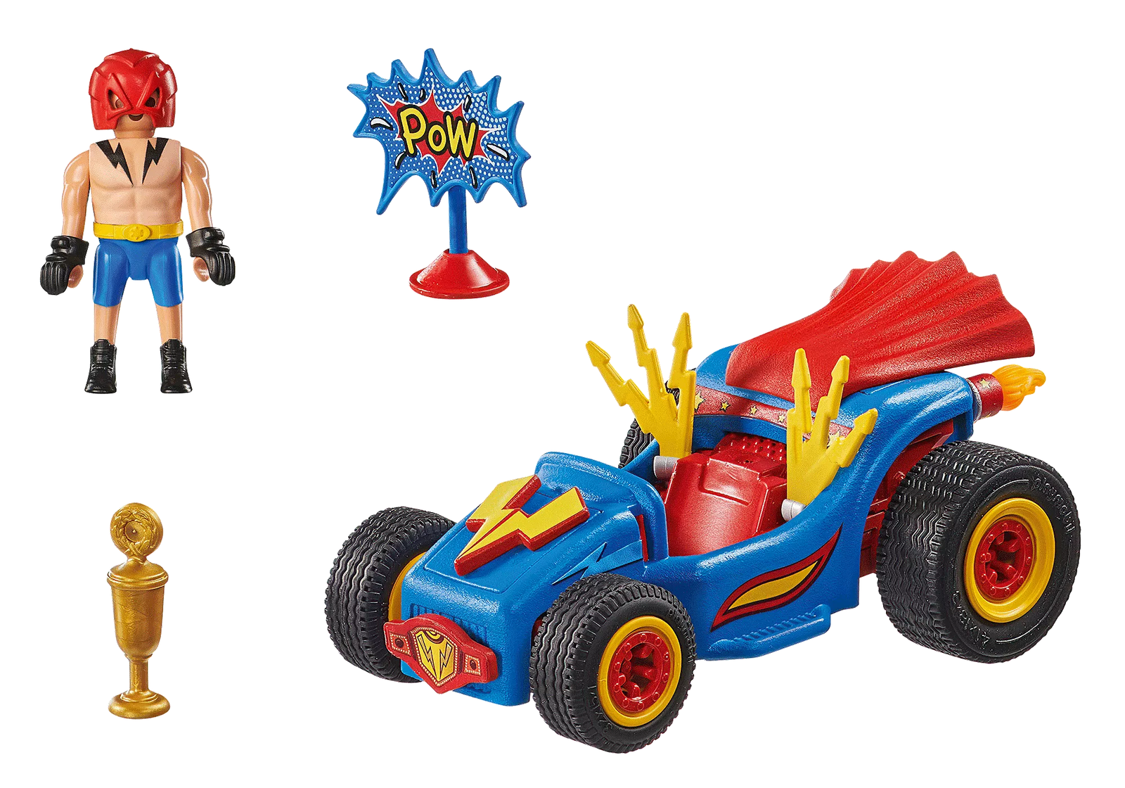 Playmobil 71632 Funstar Racing Wrestler ฟันสตาร์ เรซซิ่ง นักมวยปล้ำ - Image 3