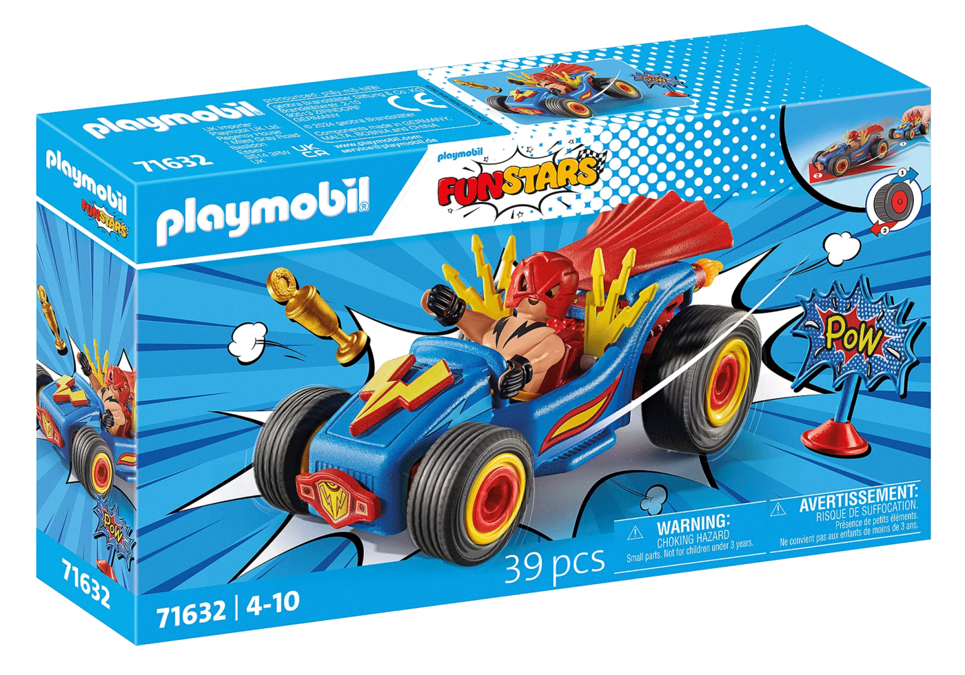 Alternative view of Playmobil 71632 Funstar Racing Wrestler ฟันสตาร์ เรซซิ่ง นักมวยปล้ำ