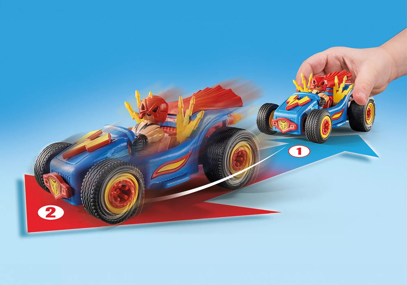 Playmobil 71632 Funstar Racing Wrestler ฟันสตาร์ เรซซิ่ง นักมวยปล้ำ - Image 4