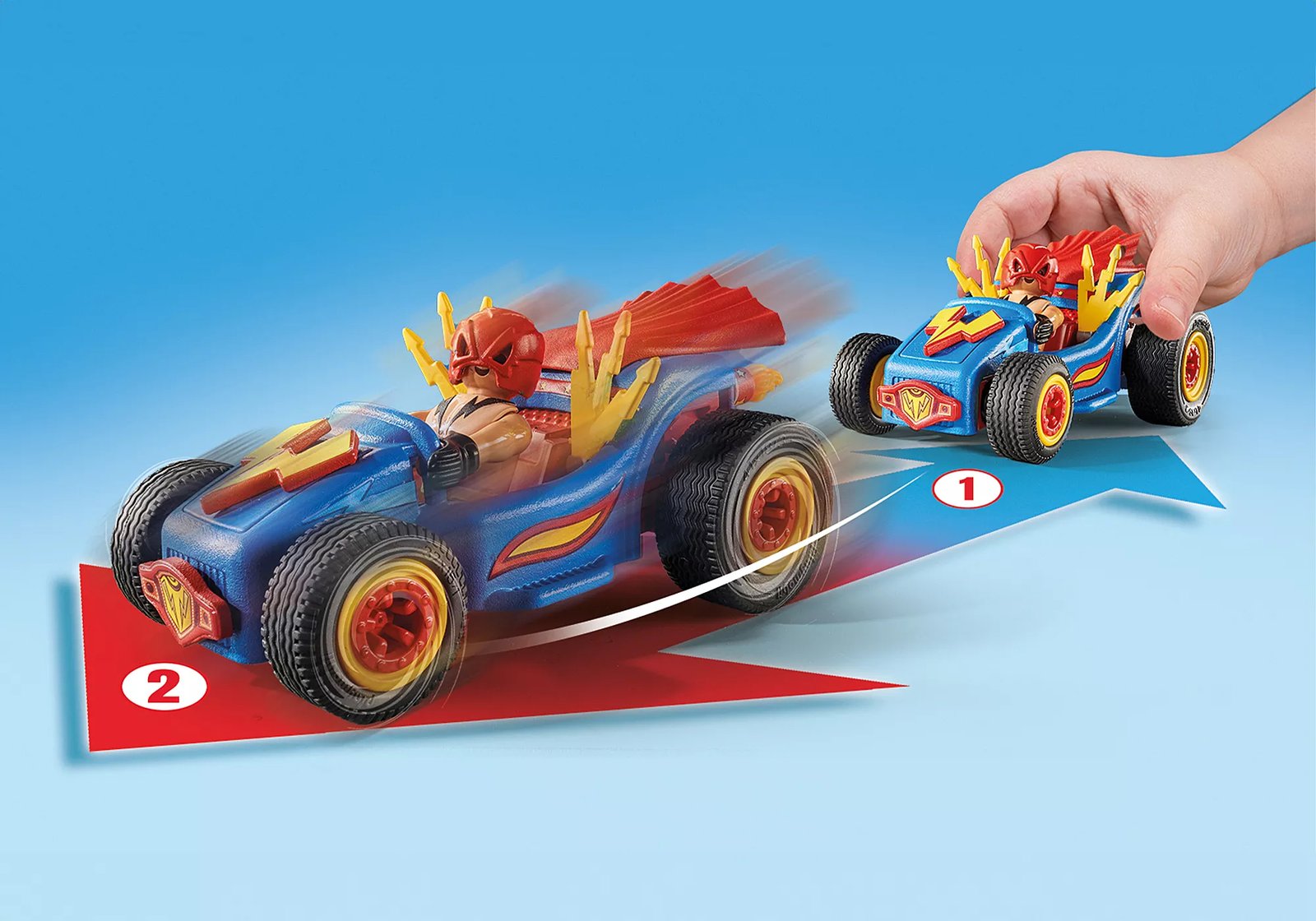 Playmobil 71632 Funstar Racing Wrestler ฟันสตาร์ เรซซิ่ง นักมวยปล้ำ - Image 4