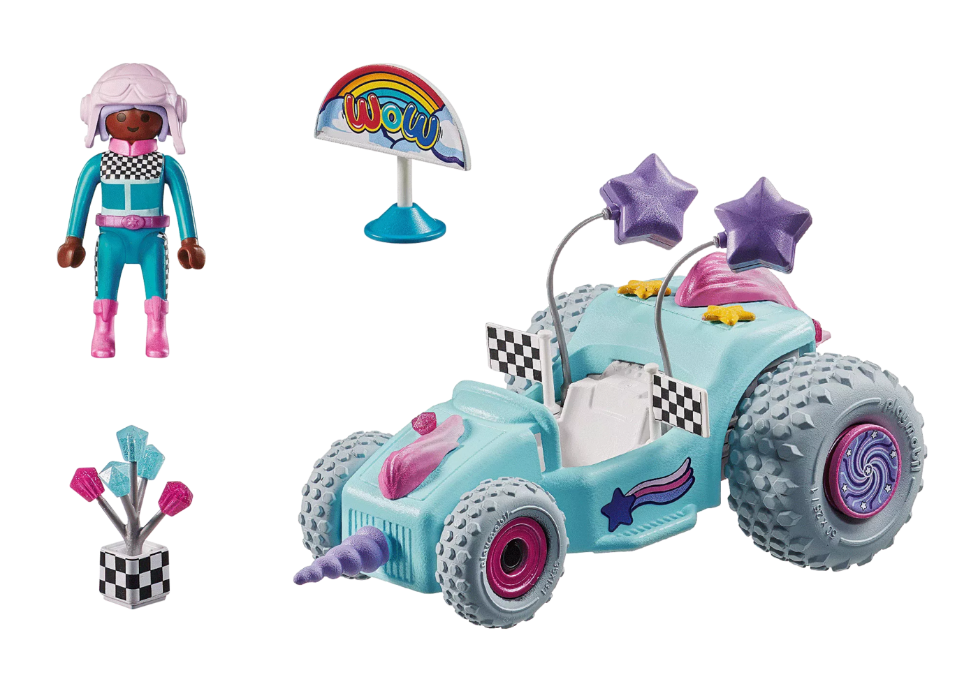 Playmobil 71635 Funstar Racing Unicorn ฟันสตาร์ เรซซิ่ง ยูนิคอร์น - Image 3