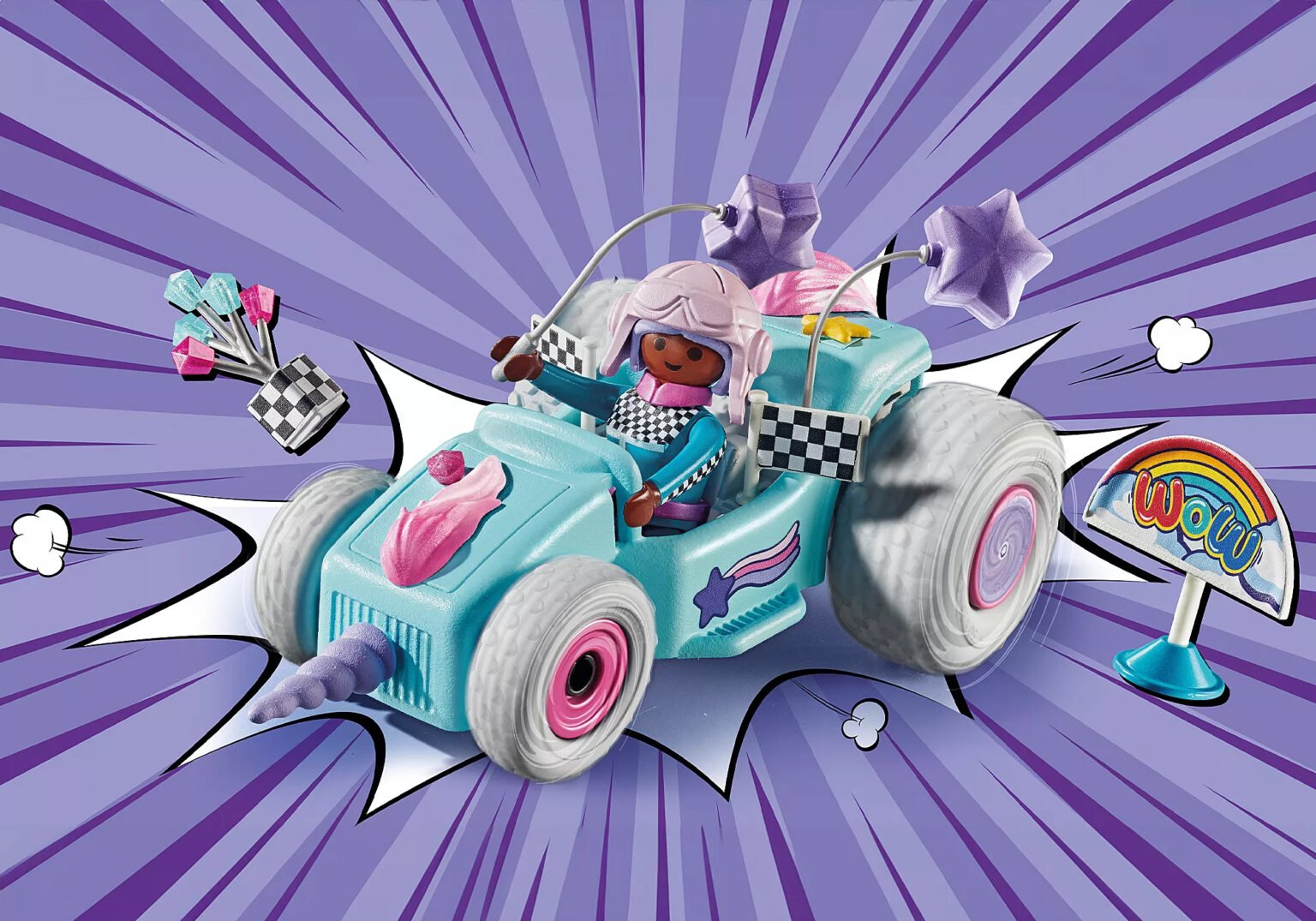 Playmobil 71635 Funstar Racing Unicorn ฟันสตาร์ เรซซิ่ง ยูนิคอร์น