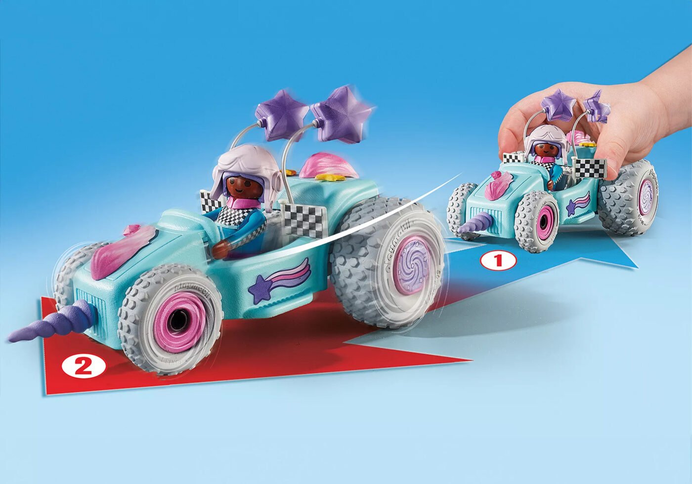 Playmobil 71635 Funstar Racing Unicorn ฟันสตาร์ เรซซิ่ง ยูนิคอร์น - Image 4