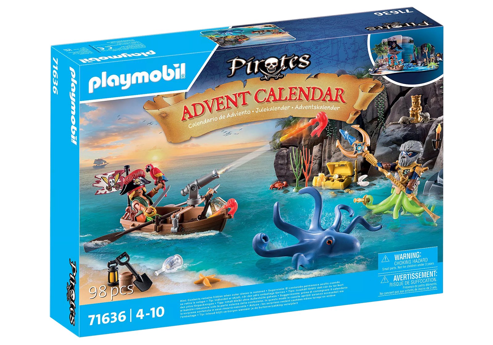 Playmobil 71636 Advent Calendar: Pirates แอดเว้นท์ โจรสลัด - Image 2