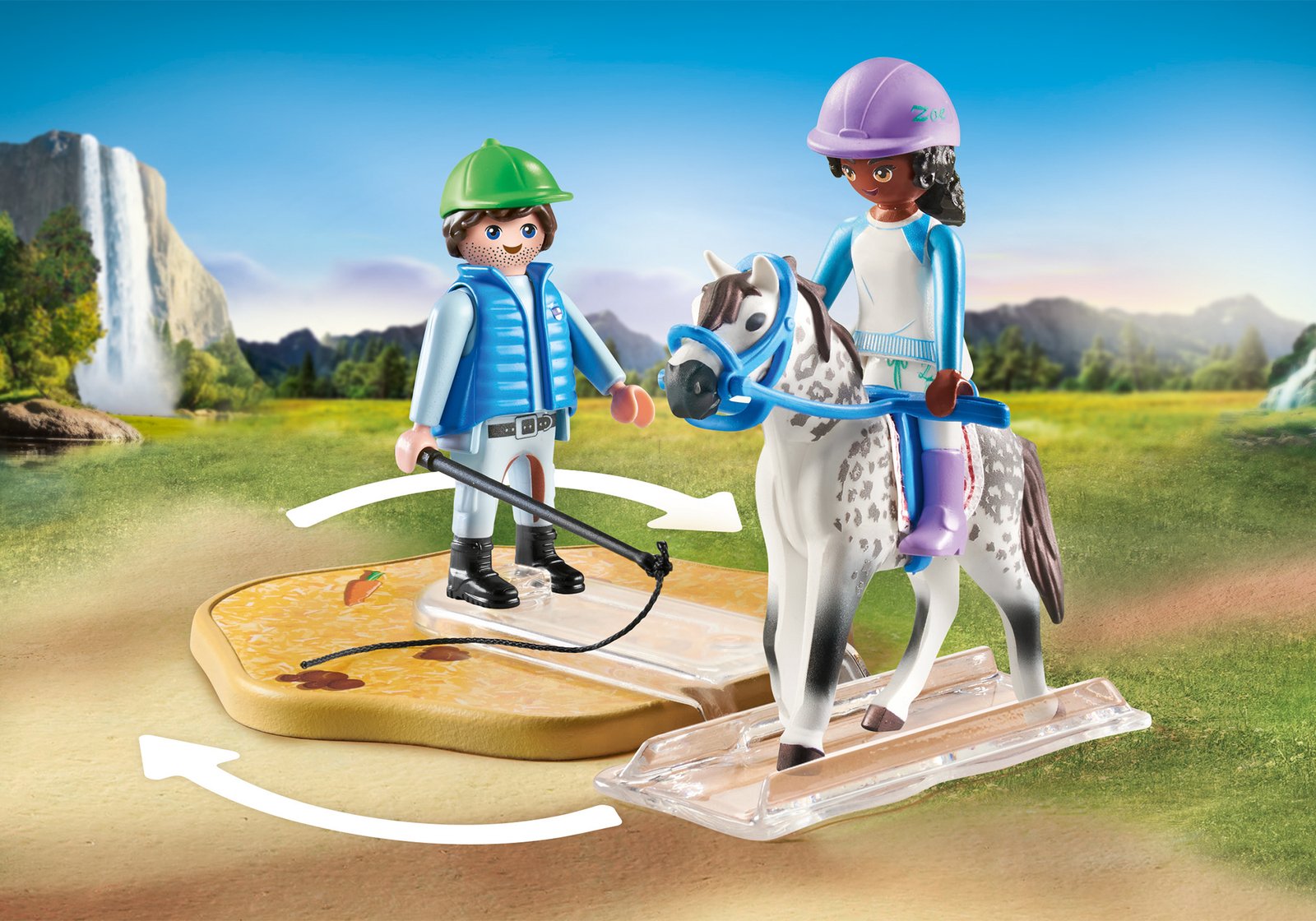Playmobil 71637 Horses of Waterfall Modern riding school ม้าแห่งวอเตอร์ฟอลล์ โรงเรียนขี่ม้าสมัยใหม่ - Image 4