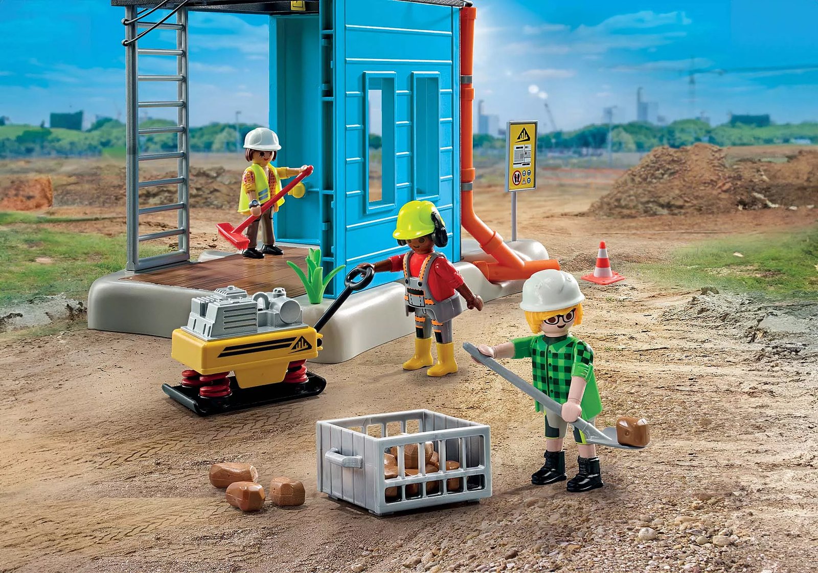 Playmobil 71650 Promo Pack Construction site โปรโมแพ็ค ไซต์ก่อสร้าง - Image 4