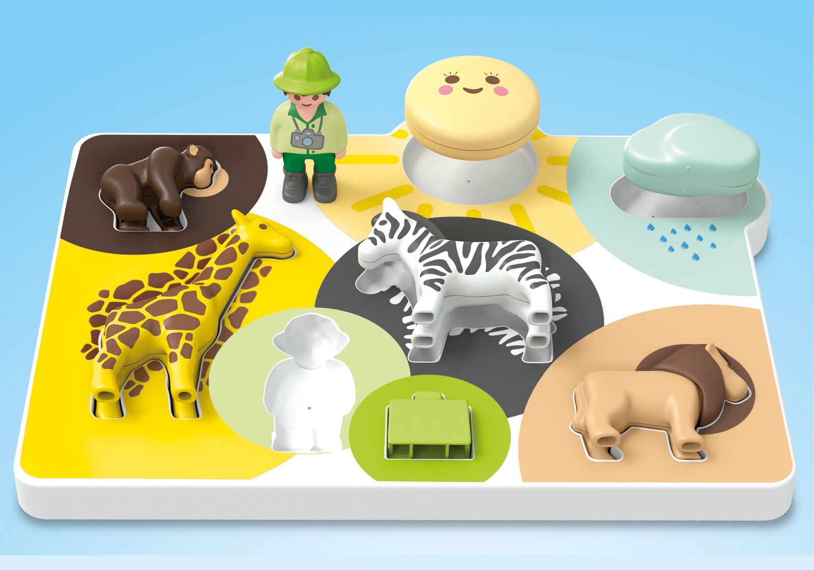 Playmobil 71656 JUNIOR: Farm Adventure with Tractor Trailer and Animal Friends จูเนียร์ ผจญภัยในฟาร์มกับรถแทรกเตอร์ - Image 5