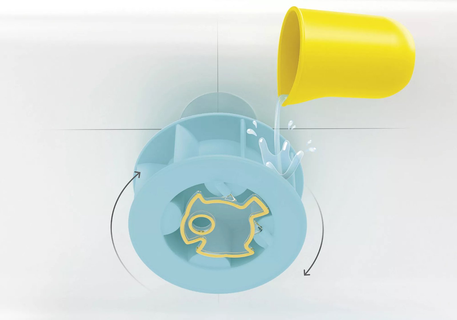 Playmobil 71688 JUNIOR AQUA: Water Wheel with Baby Shark จูเนียร์ อควา กังหันน้ำพร้อมฉลามน้อย - Image 7