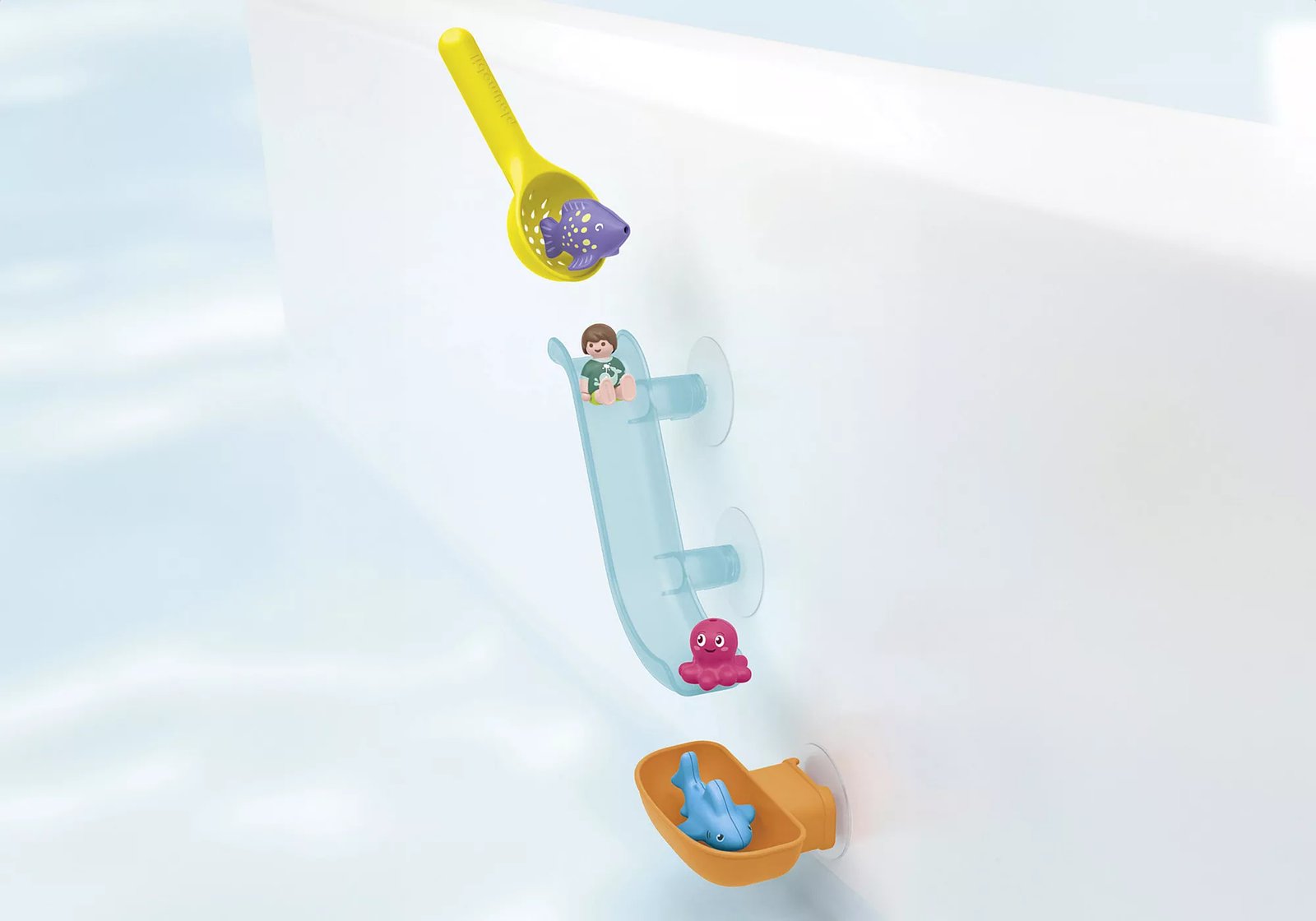 Playmobil 71689 JUNIOR AQUA: Water Slide with Sea Animal จูเนียร์ อควา สไลเดอร์น้ำพร้อมสัตว์ทะเล - Image 6