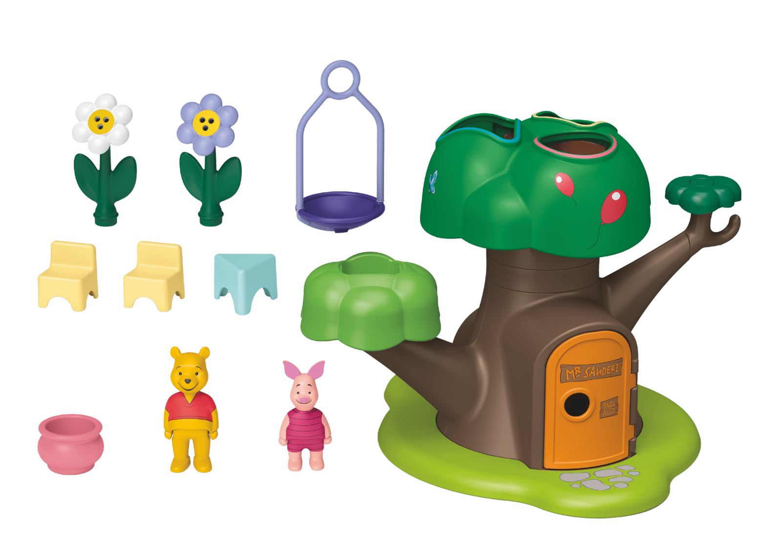 Playmobil 71693 JUNIOR & Disney Winnie the Pooh's & Piglet's Tree House จูเนียร์ & ดิสนีย์ บ้านต้นไม้ของ วินนี่ & พิกเล็ต - Image 3