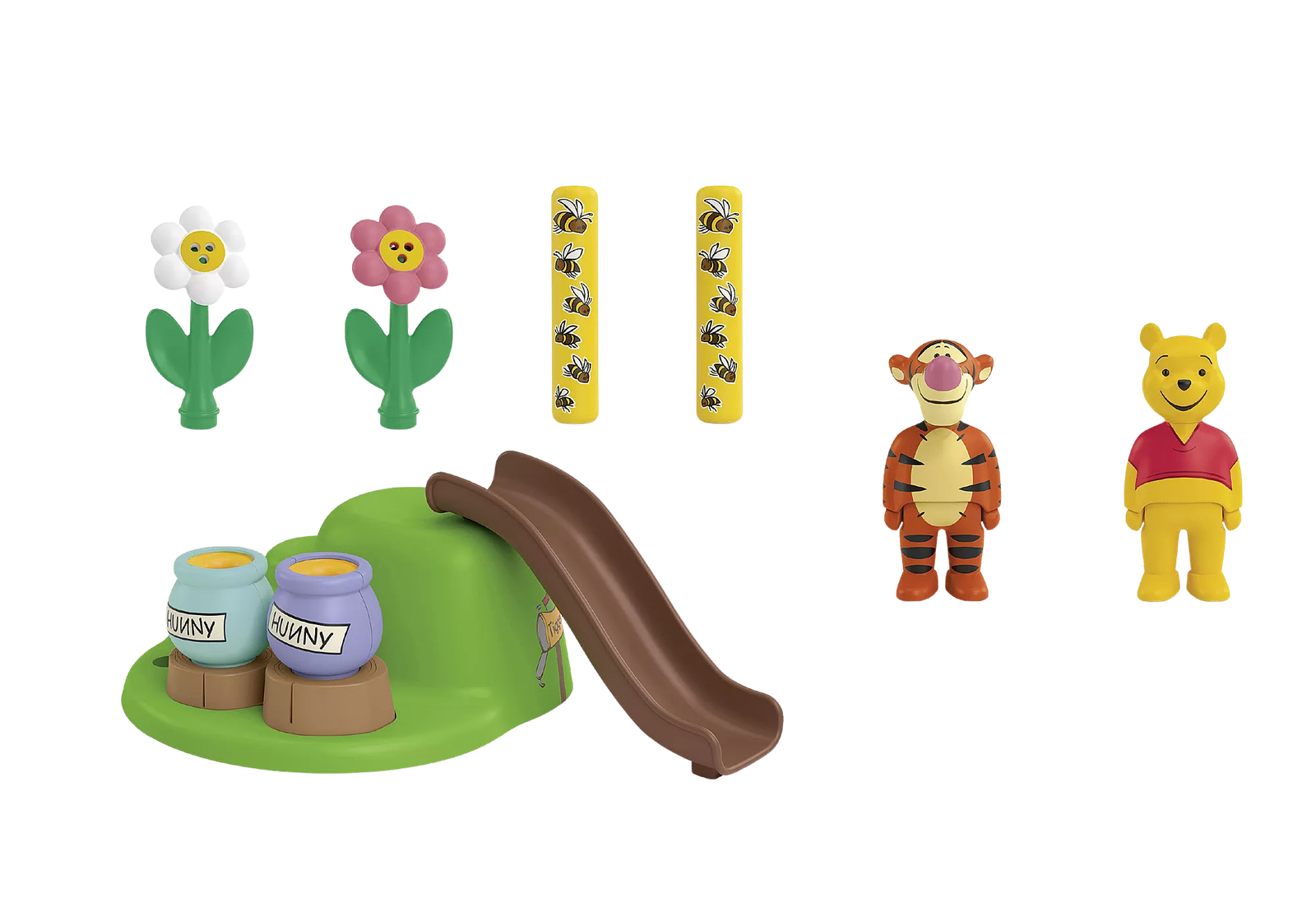 Playmobil 71694 JUNIOR & Disney: Winnie the Pooh's & Tigger's Bee Garden จูเนียร์ & ดิสนีย์ สวนผึ้งของวินนี่และทิกเกอร์ - Image 4