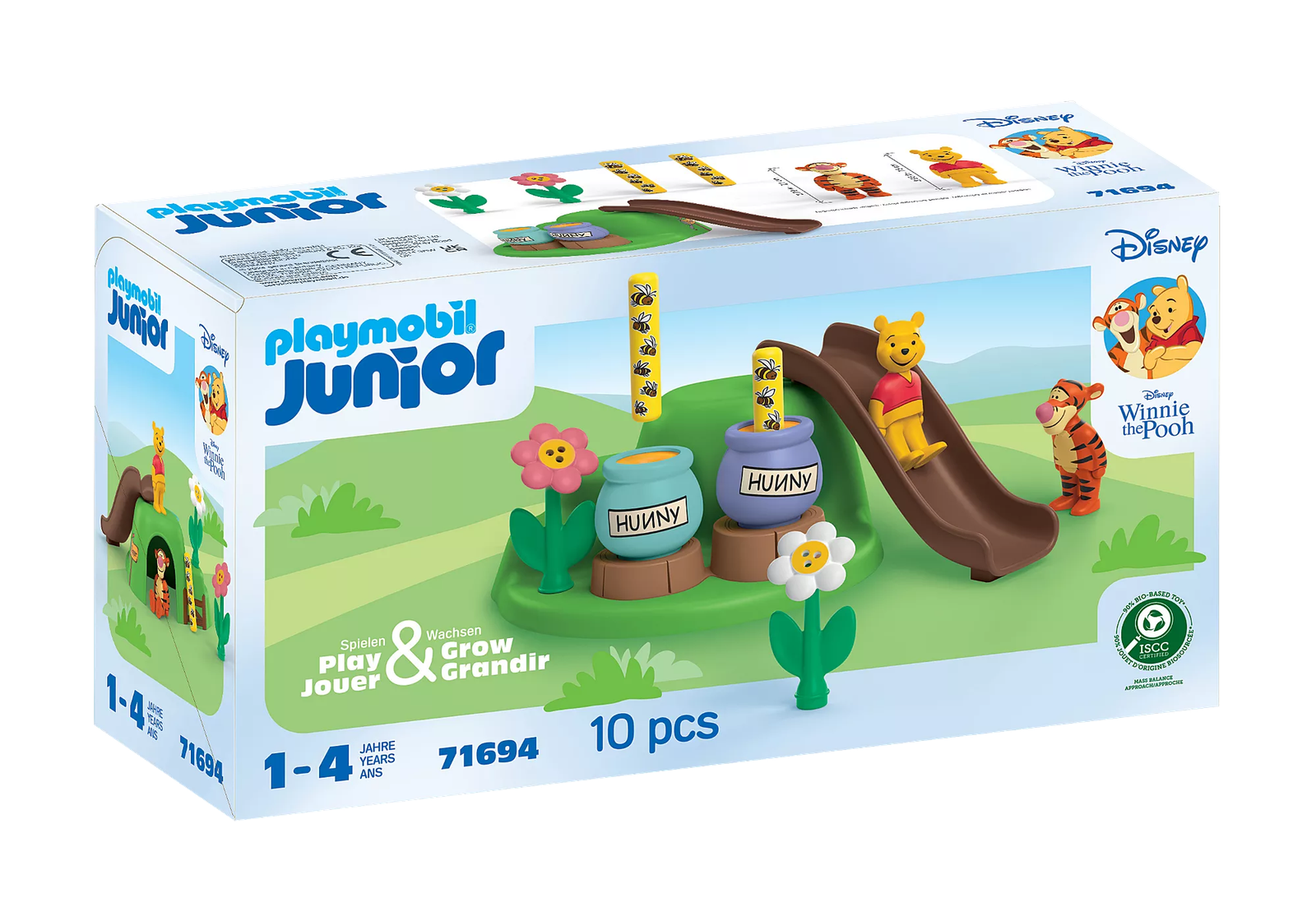 Playmobil 71694 JUNIOR & Disney: Winnie the Pooh's & Tigger's Bee Garden จูเนียร์ & ดิสนีย์ สวนผึ้งของวินนี่และทิกเกอร์ - Image 2