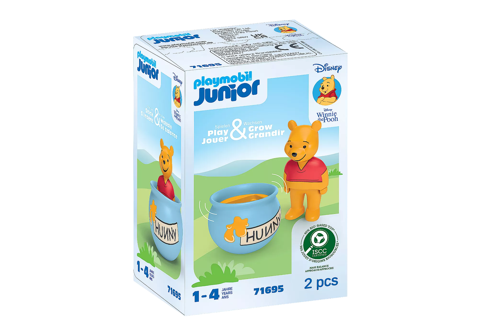 Playmobil 71695 JUNIOR & Disney: Winnie the Pooh's Counter Balance Honey Pot จูเนียร์ & ดิสนีย์ โหลน้ำผึ้งล้มลุกของวินนี่ - Image 3