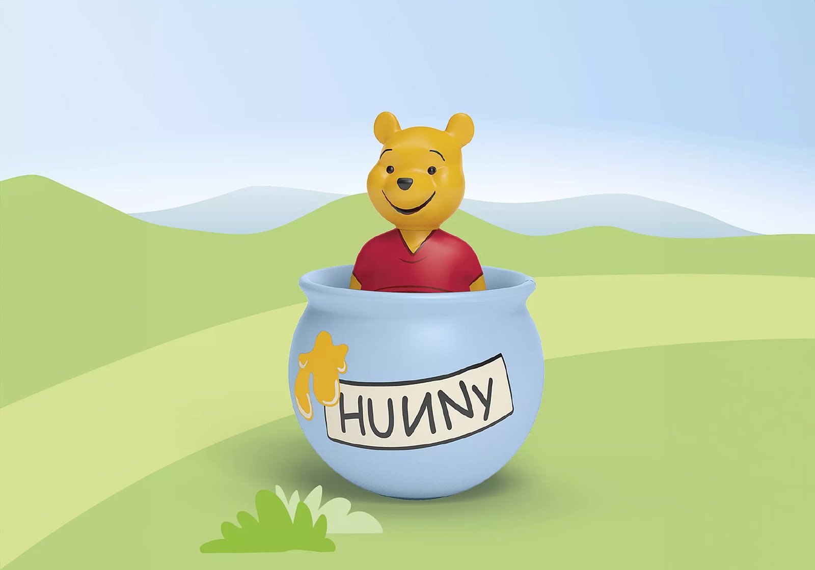 Playmobil 71695 JUNIOR & Disney: Winnie the Pooh's Counter Balance Honey Pot จูเนียร์ & ดิสนีย์ โหลน้ำผึ้งล้มลุกของวินนี่ - Image 5