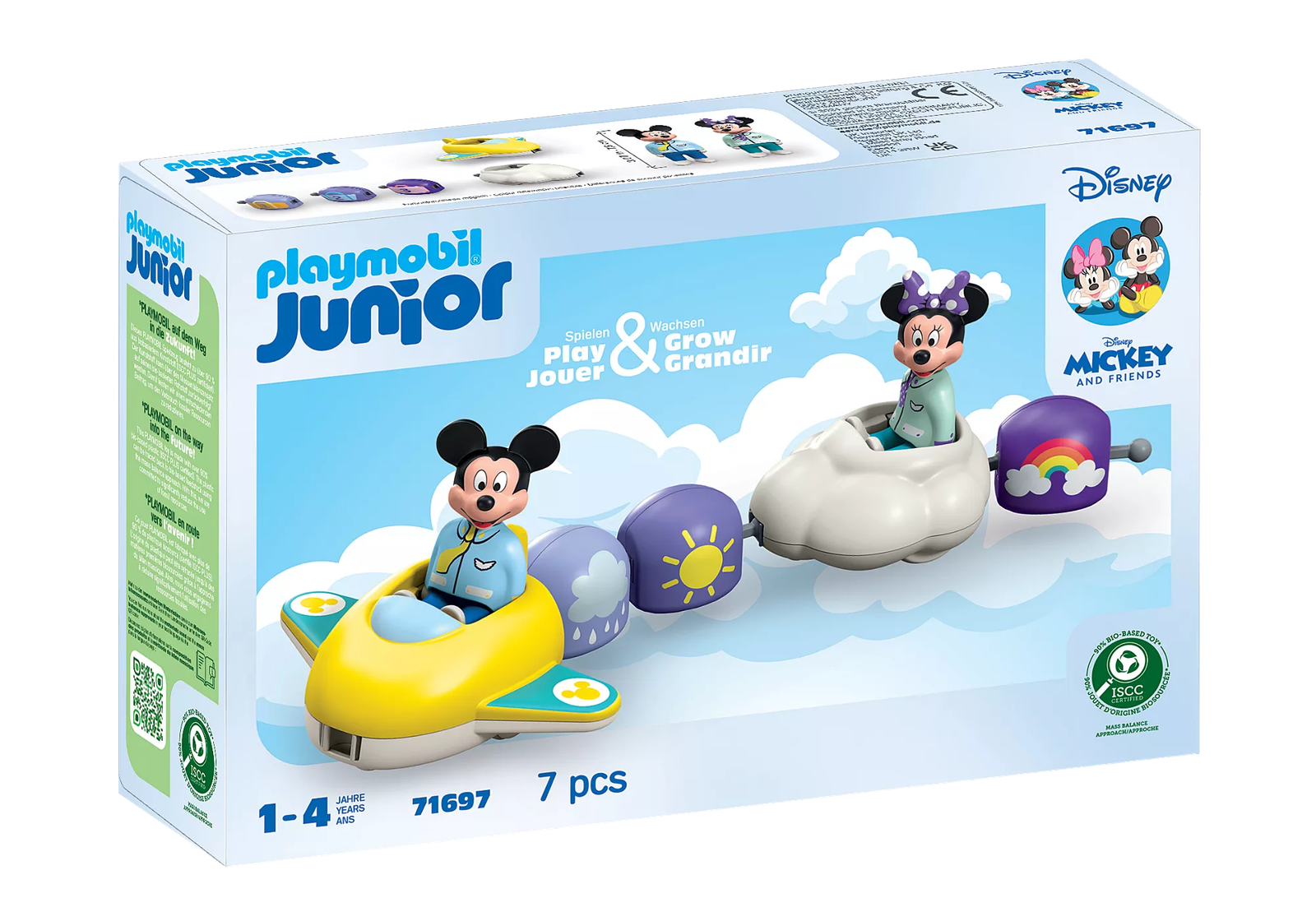 Playmobil 71697 JUNIOR & Disney: Mickey Mouse's & Minnie Mouse's Cloud Ride จูเนียร์ & ดิสนีย์ เที่ยวบินก้อนเมฆของมิกกี้และมินนี่ - Image 2