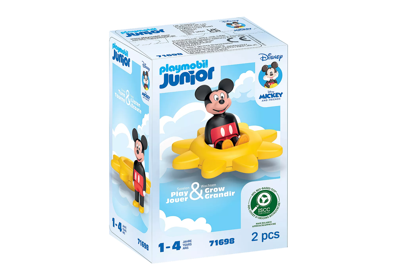Playmobil 71698 JUNIOR & Disney: Mickey Mouse's Spinning Sun with Rattle Feature จูเนียร์ & ดิสนีย์ พระอาทิตย์หมุนของมิกกี้ - Image 3