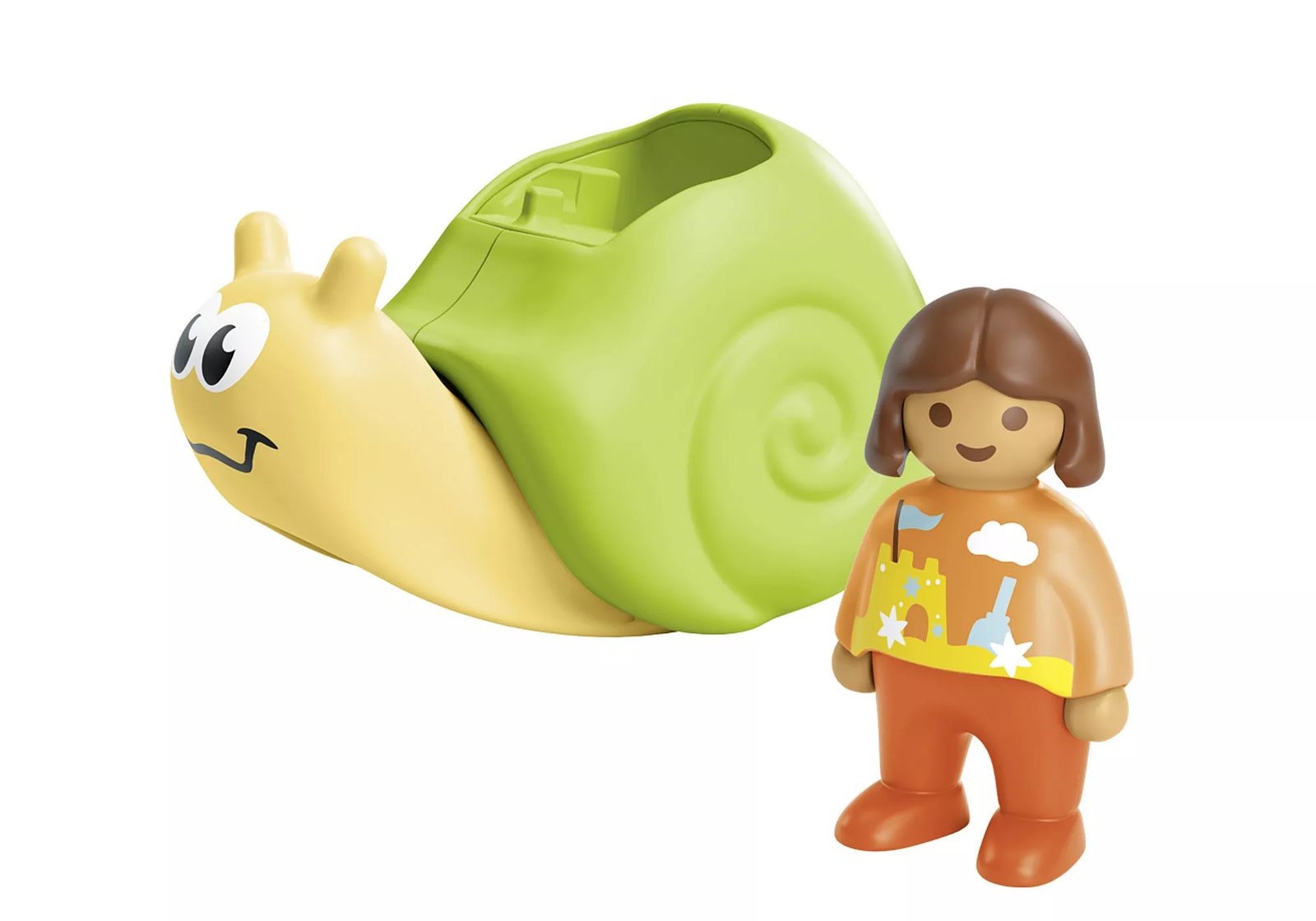 Playmobil 71699 JUNIOR Rocking Snail with Rattle Featur จูเนียร์ หอยทากโยกเยกพร้อมฟังก์ชั่นสั่น - Image 3