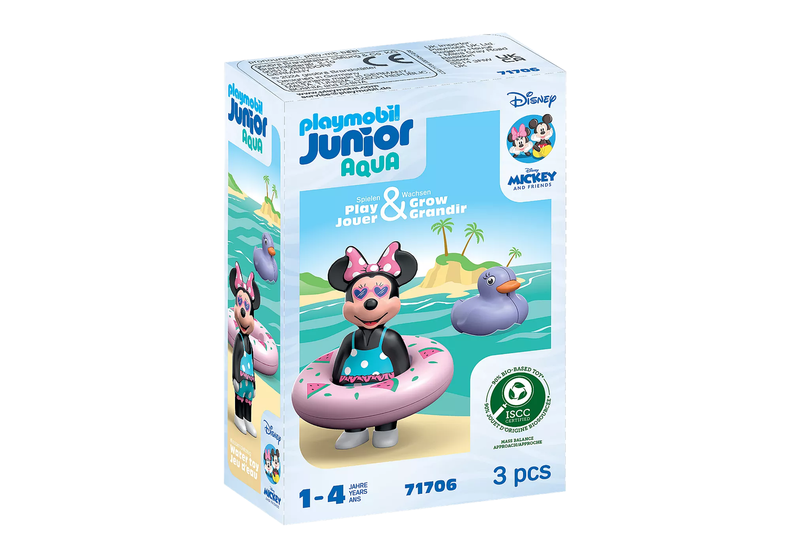 Playmobil 71706 JUNIOR & Disney: Minnie Mouse's Beach Trip จูเนียร์ & ดิสนีย์ ทริปชายหาดของมินนี่ - Image 3