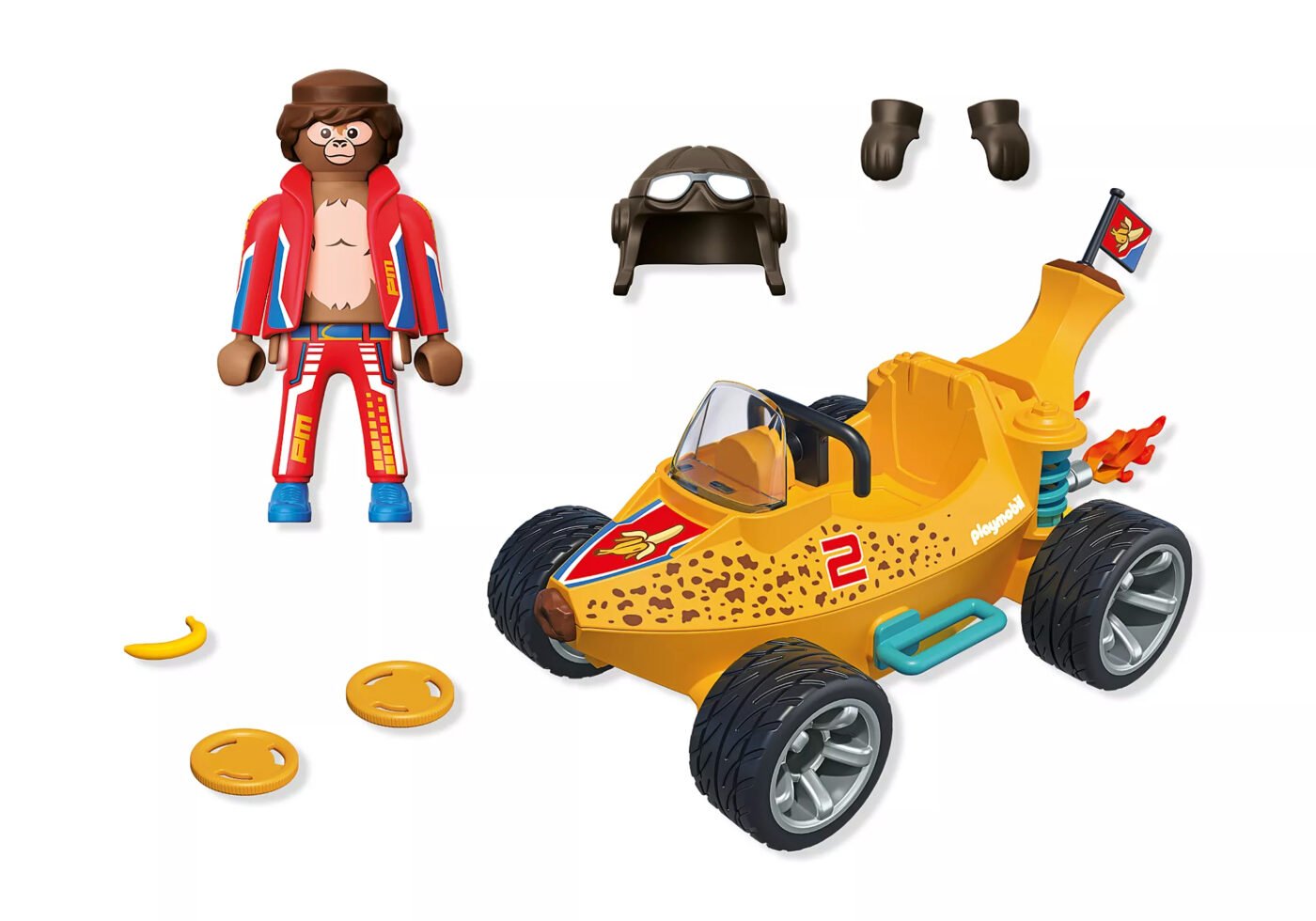 Playmobil 71717 Funstar Racing Banana ฟันสตาร์ เรซซิ่ง บานาน่า - Image 3