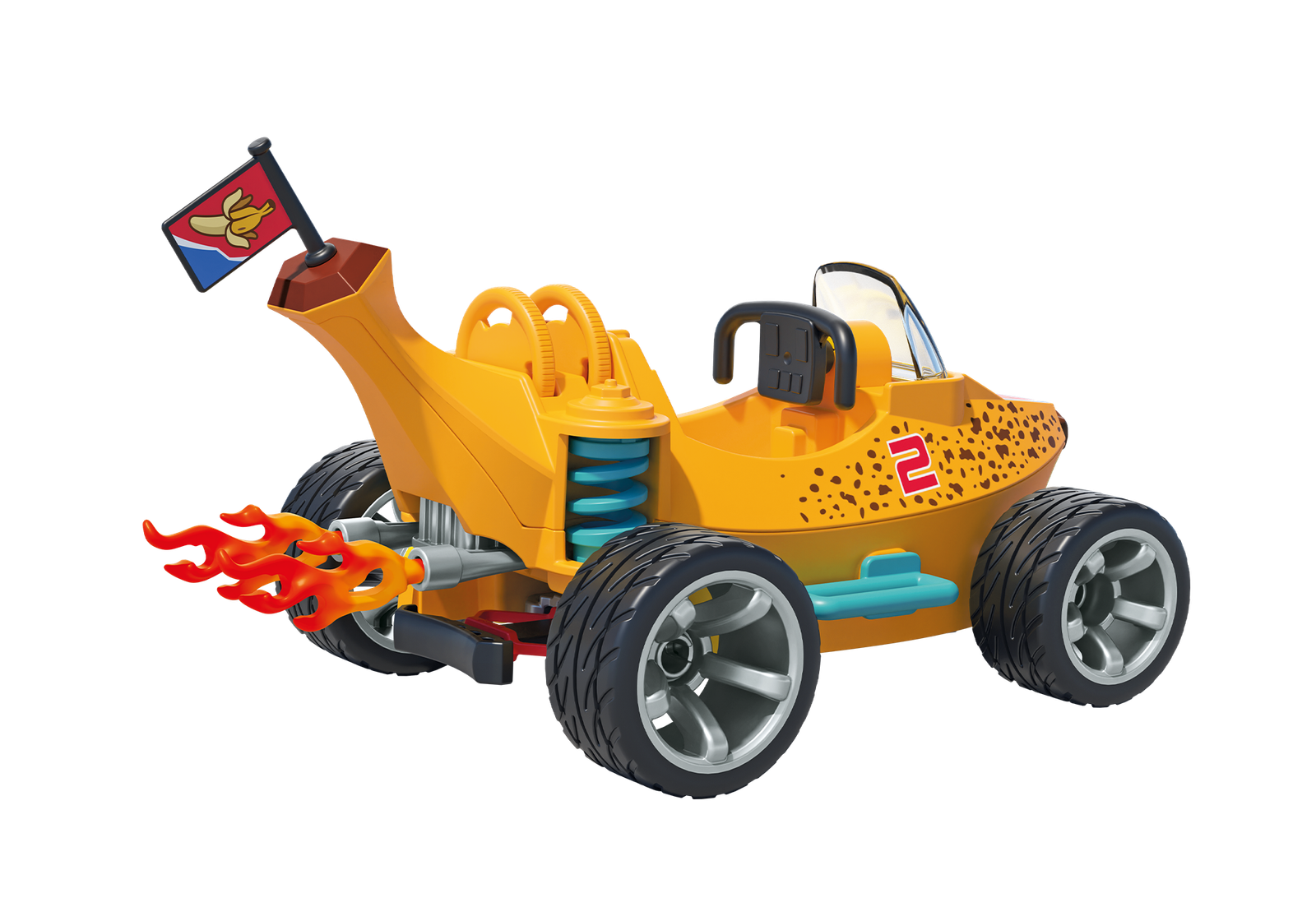 Playmobil 71717 Funstar Racing Banana ฟันสตาร์ เรซซิ่ง บานาน่า - Image 4