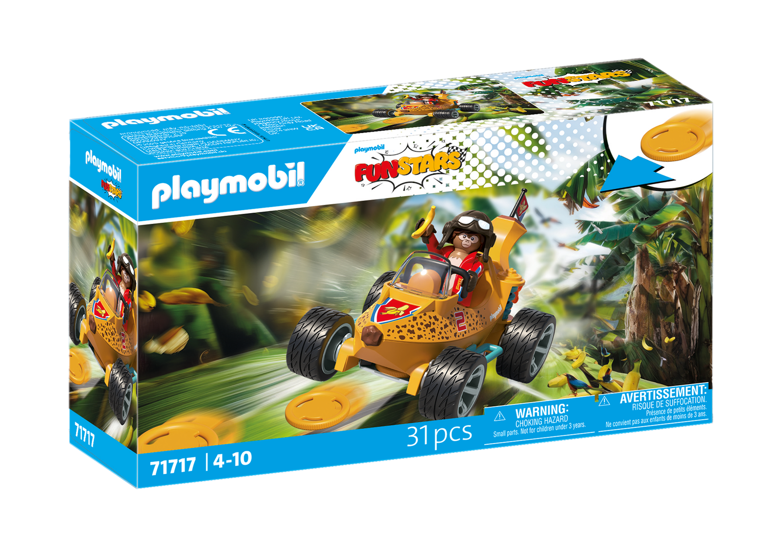 Playmobil 71717 Funstar Racing Banana ฟันสตาร์ เรซซิ่ง บานาน่า - Image 2