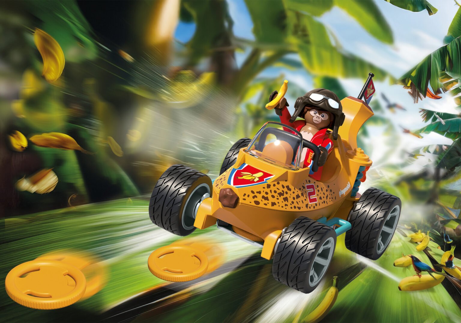 Playmobil 71717 Funstar Racing Banana ฟันสตาร์ เรซซิ่ง บานาน่า