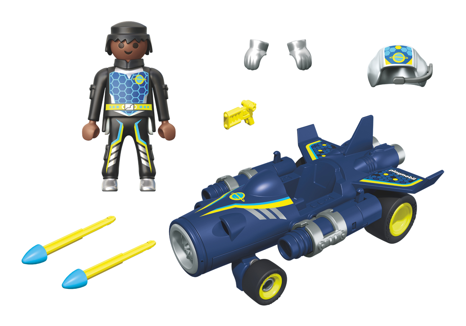 Playmobil 71719 Funstar Racing Space Jet ฟันสตาร์ เรซซิ่ง จรวดอวกาศ - Image 3