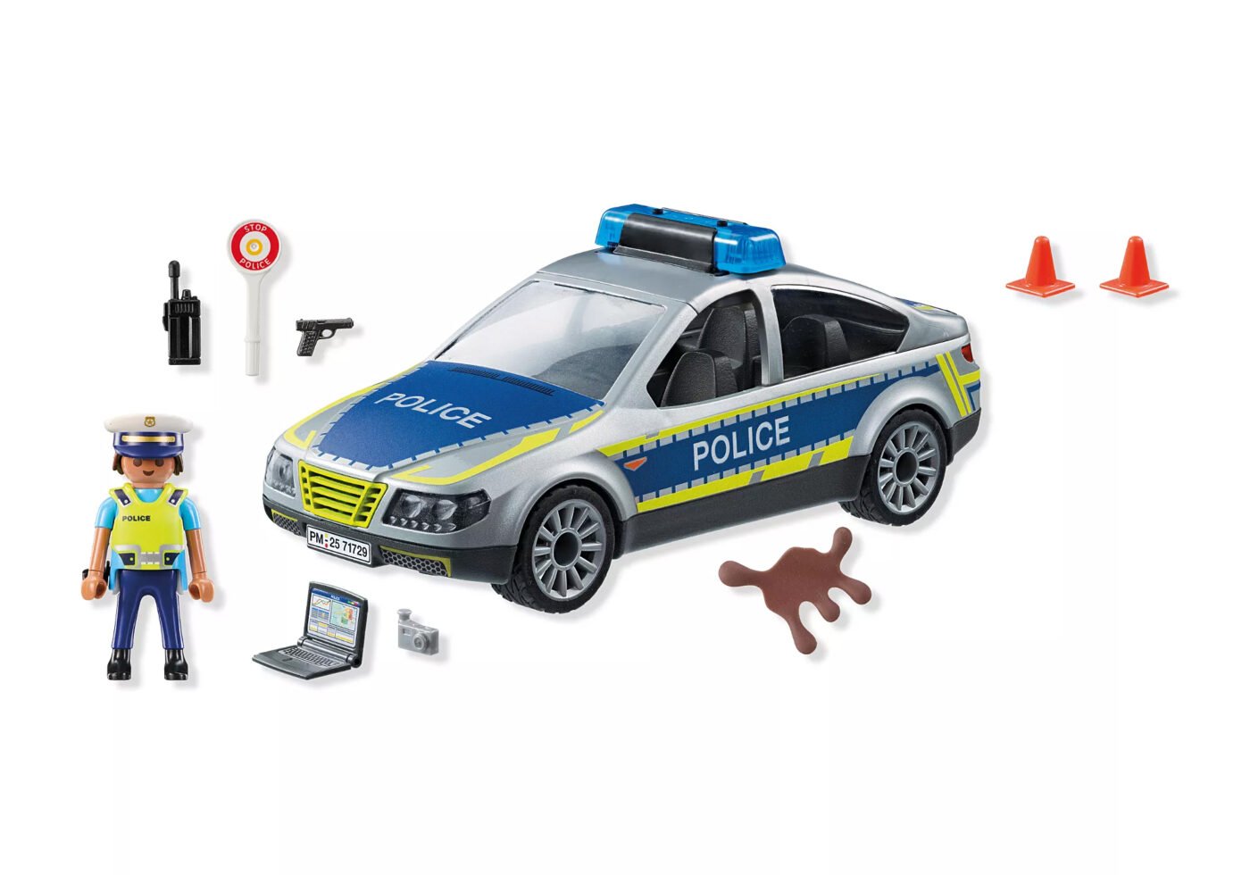 Playmobil 71729 Police Patrol Car ตำรวจ รถตำรวจตรวจตราพร้อมไฟและเสียง - Image 3