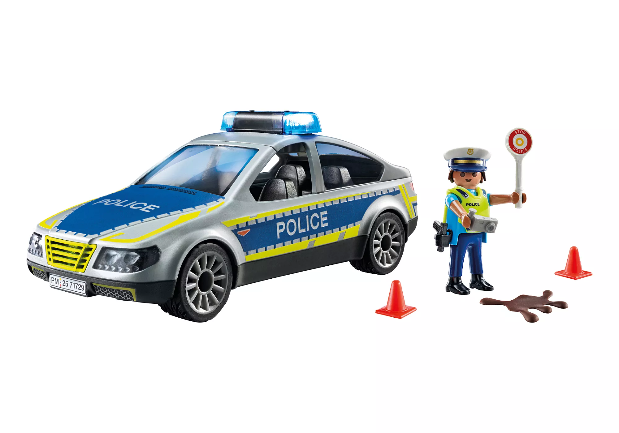 Playmobil 71729 Police Patrol Car ตำรวจ รถตำรวจตรวจตราพร้อมไฟและเสียง - Image 4