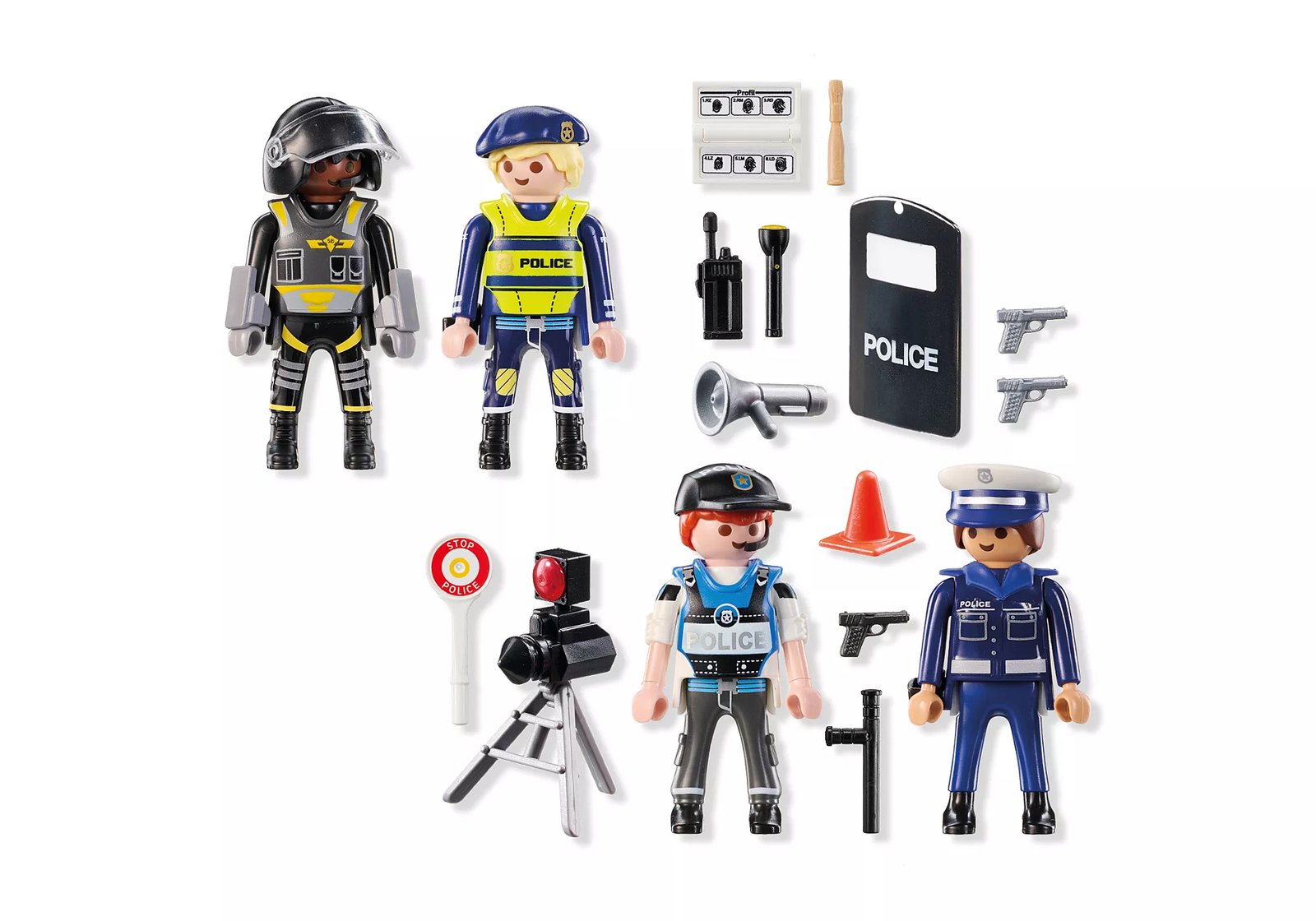 Playmobil 71730 Police Figures Set ตำรวจ เซ็ตฟิกเกอร์ตำรวจ - Image 3