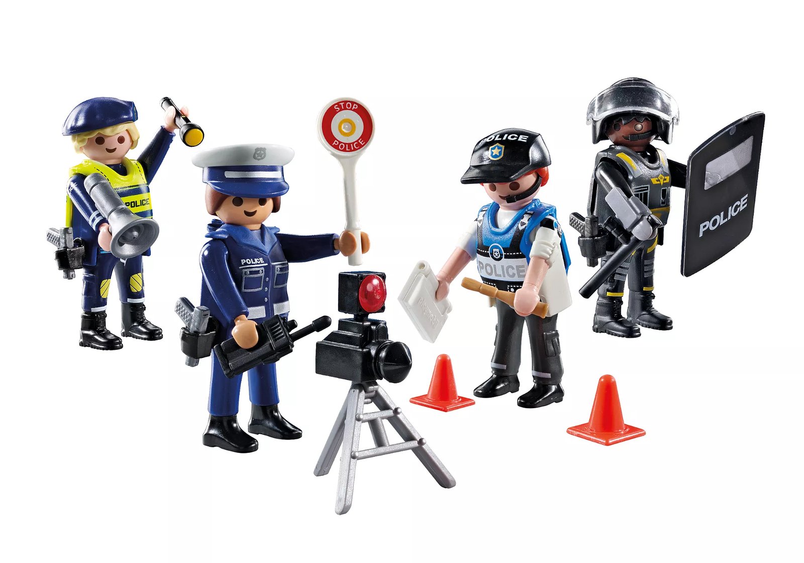 Playmobil 71730 Police Figures Set ตำรวจ เซ็ตฟิกเกอร์ตำรวจ - Image 4