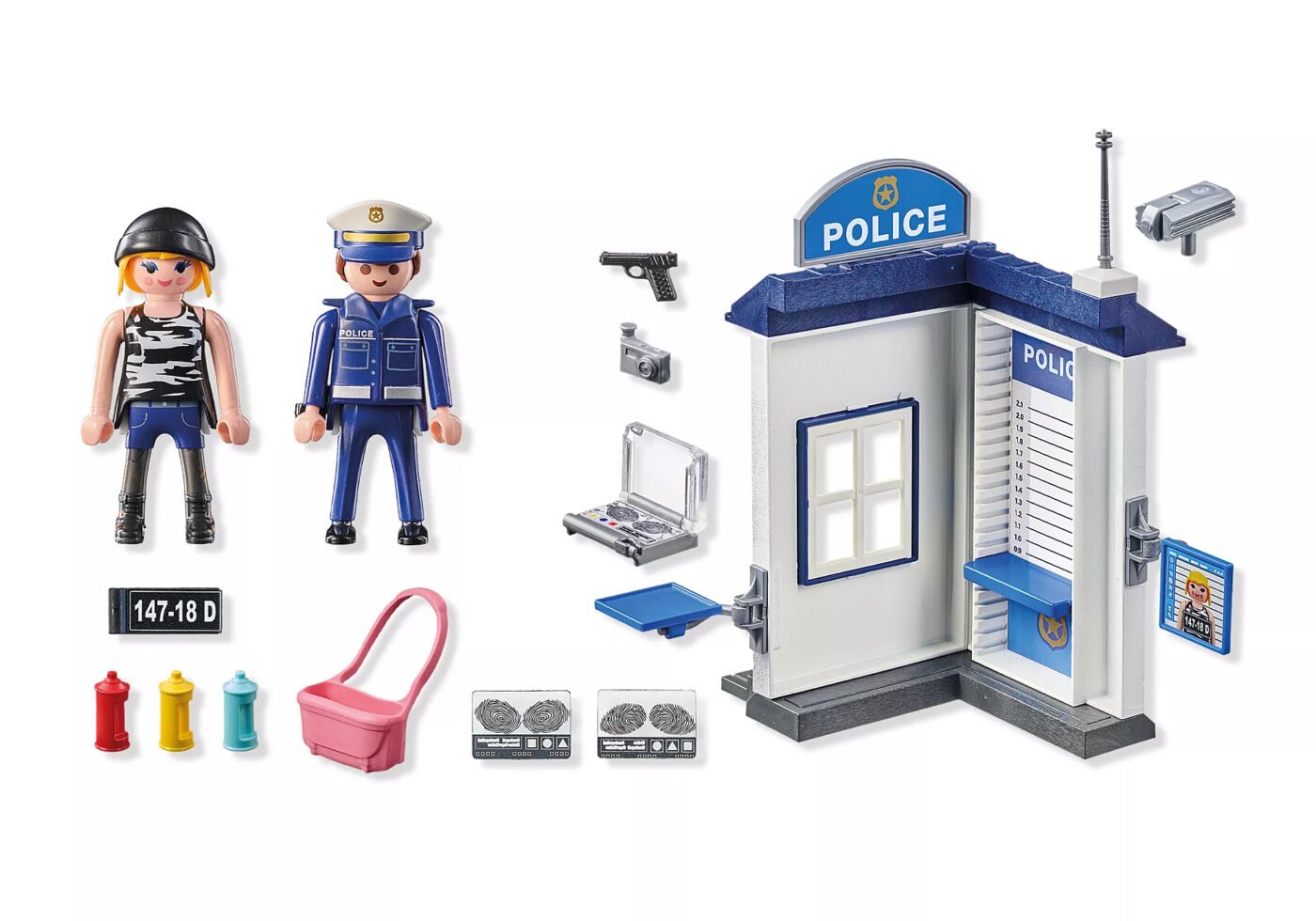 Playmobil 71733 Starter Pack Police Room สตาร์ทเตอร์ ป้อมตำรวจ - Image 3