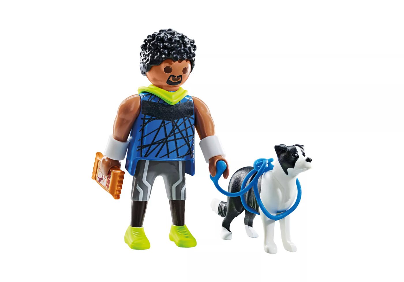 Playmobil 71740 Pet Collectable Jogger with Border Collie เซ็ตสะสมสัตว์เลี้ยง นักวิ่งกับบอร์เดอร์คอลลี่ - Image 3