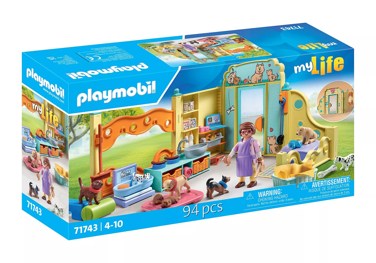 Playmobil 71743 Pet grooming Puppy Care Center ของเล่นบทบาทสมมติ เพ็ทกรูมมิ่ง ศูนย์ดูแลลูกสุนัข - Image 2