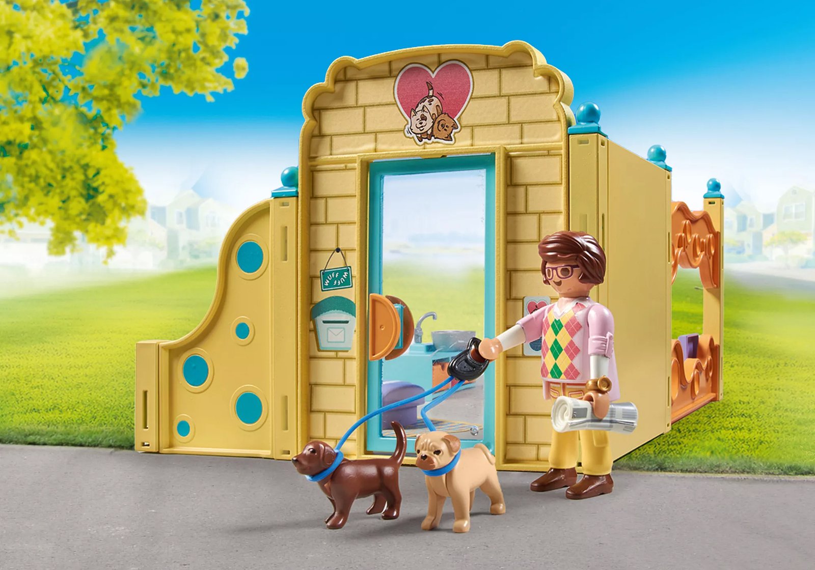 Playmobil 71743 Pet grooming Puppy Care Center ของเล่นบทบาทสมมติ เพ็ทกรูมมิ่ง ศูนย์ดูแลลูกสุนัข - Image 4