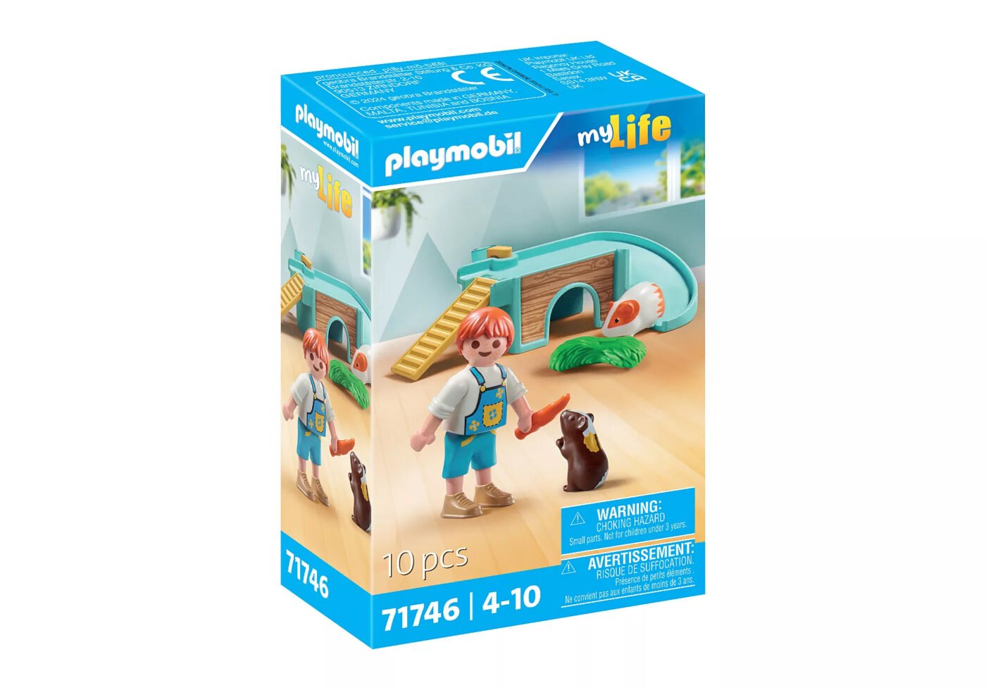 Alternative view of Playmobil 71746 Pet grooming Guinea Pig House เพ็ทกรูมมิ่ง บ้านหนูตะเภา