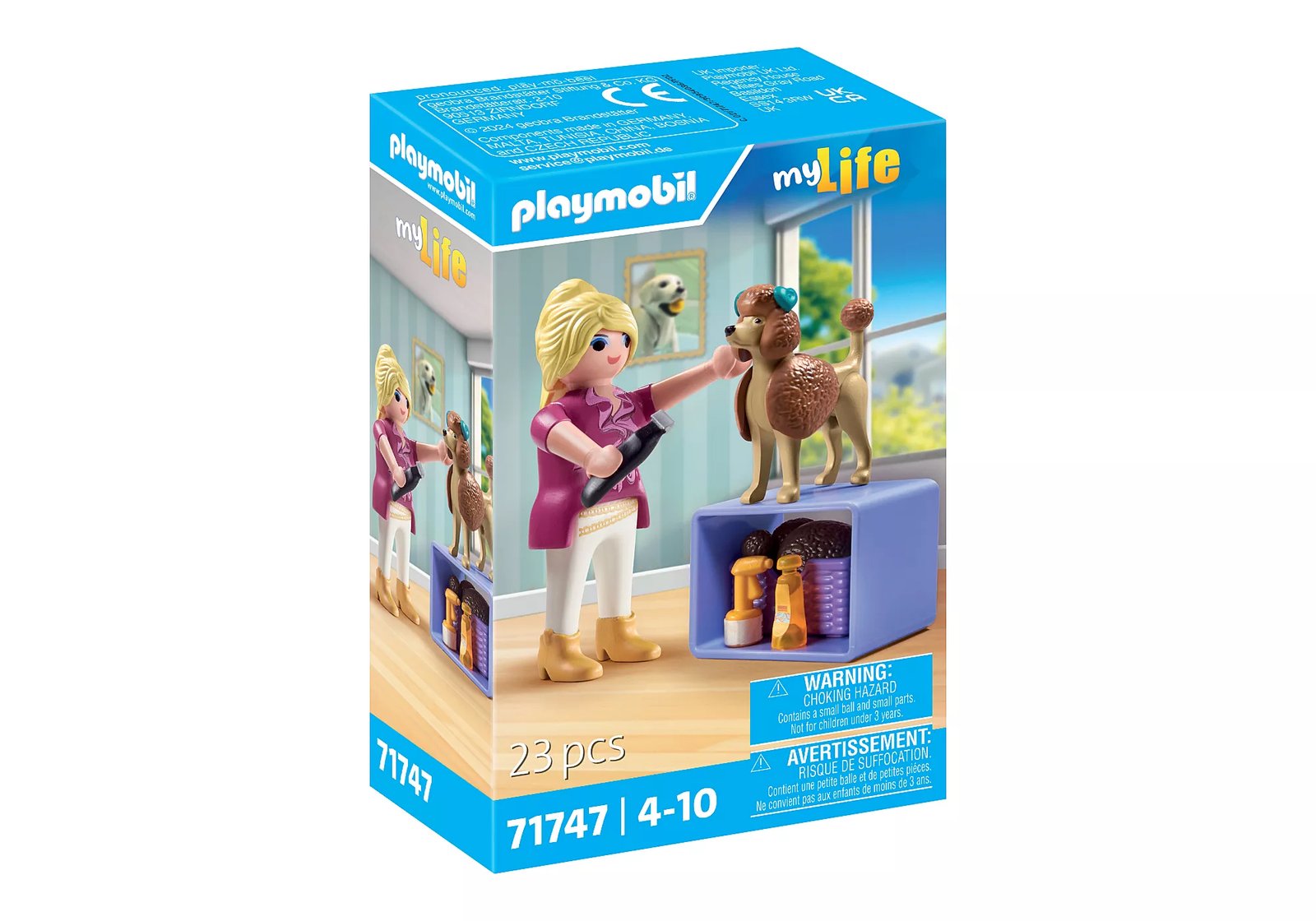 Playmobil 71747 Pet grooming Dog Groomer เพ็ทกรูมมิ่ง ช่างตัดขนสุนัข - Image 2