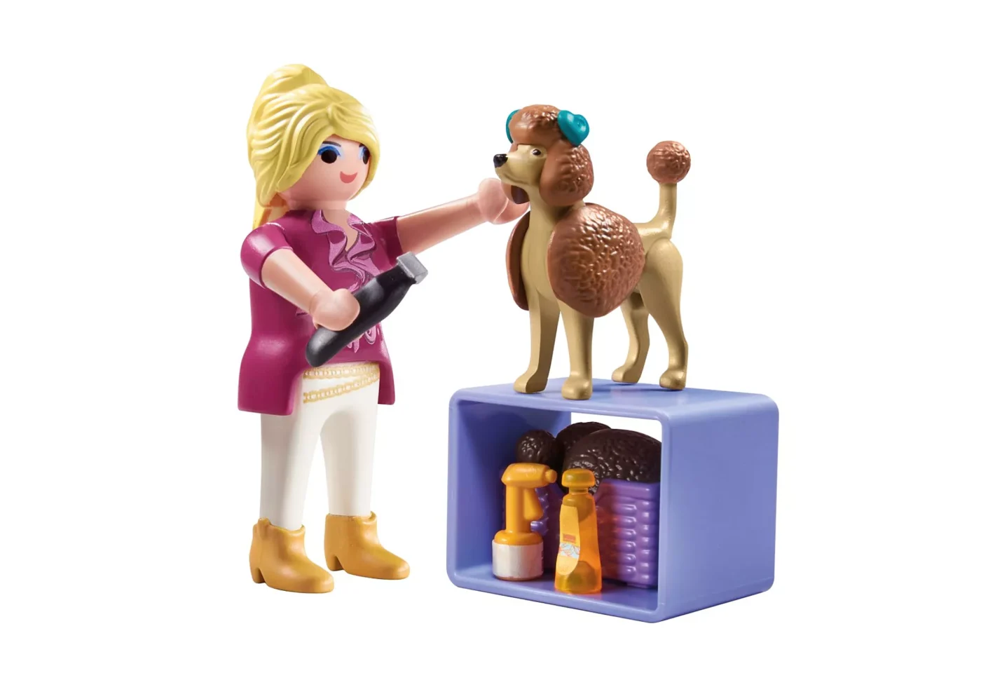Playmobil 71747 Pet grooming Dog Groomer เพ็ทกรูมมิ่ง ช่างตัดขนสุนัข - Image 4