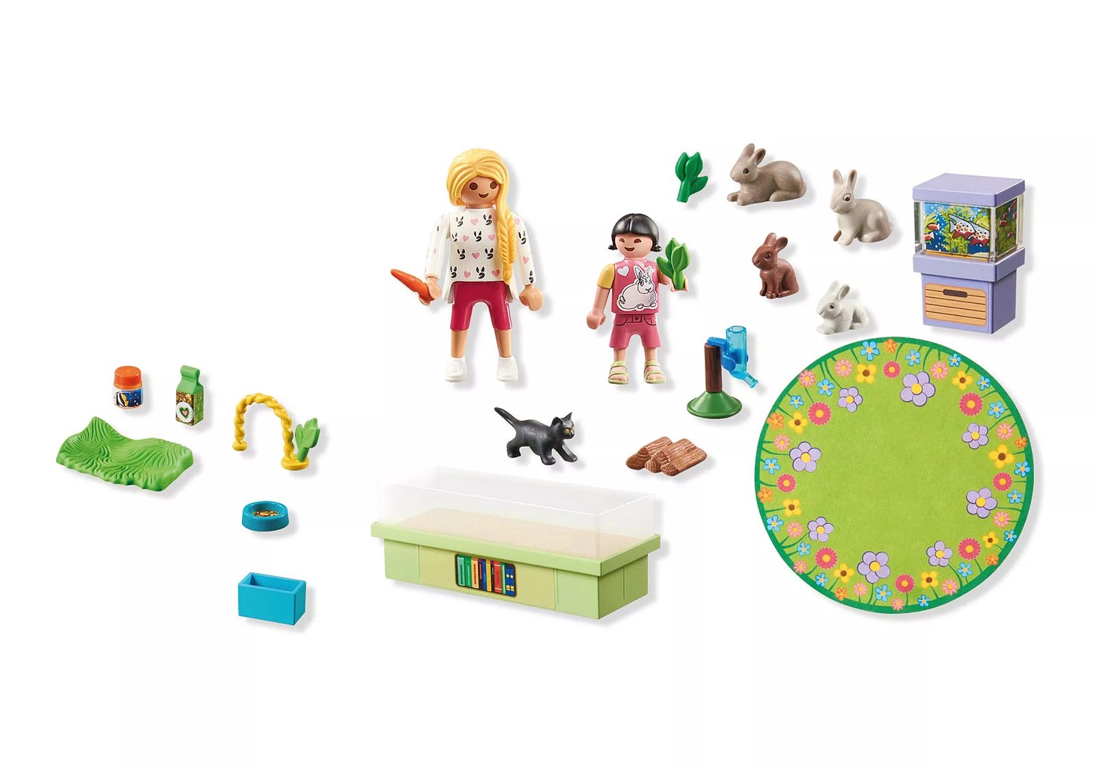 Playmobil 71753 Starter Pack Rabbit Family สตาร์ทเตอร์ ครอบครัวกระต่าย - Image 3