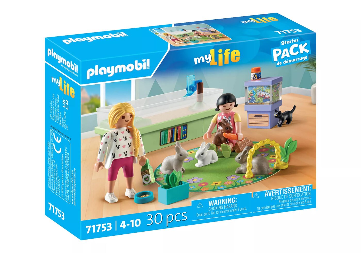 Alternative view of Playmobil 71753 Starter Pack Rabbit Family สตาร์ทเตอร์ ครอบครัวกระต่าย