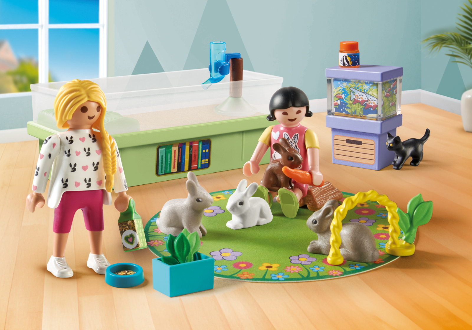 Playmobil 71753 Starter Pack Rabbit Family สตาร์ทเตอร์ ครอบครัวกระต่าย
