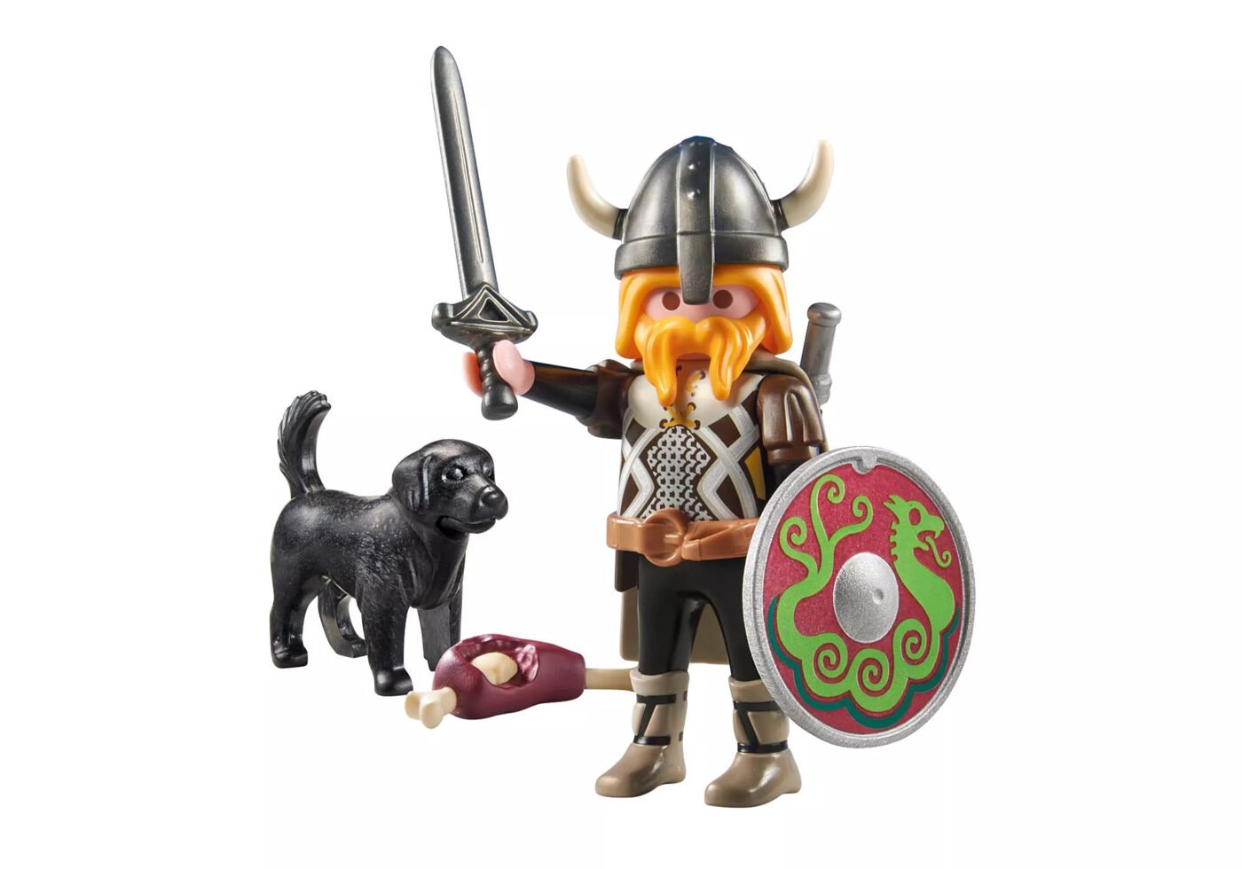 Playmobil 71755 Special Plus Viking with Guard Dog ของเล่นบทบาทสมมติ สเปเชียล ไวกิ้งพร้อมสุนัขเฝ้ายาม - Image 4