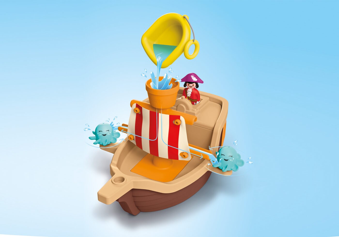 Playmobil 71769 JUNIOR & Disney: Peter Pan's Splashing Pirate Ship จูเนียร์ & ดิสนีย์ เรือโจรสลัด ปีเตอร์ แพน - Image 7