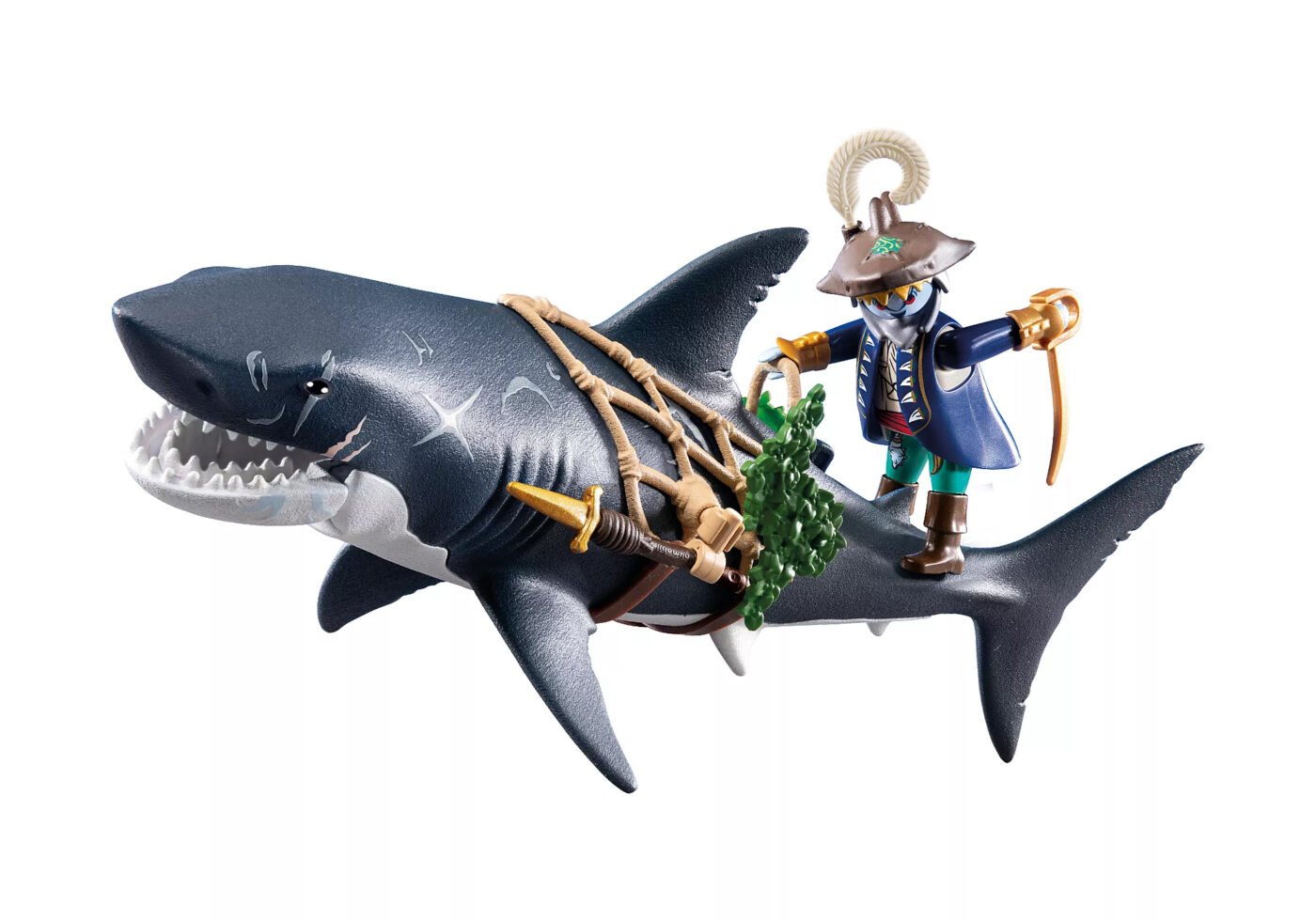 Playmobil 71793 Giant Shark with Pirate โจรสลัด ฉลามยักษ์กับโจรสลัด - Image 4
