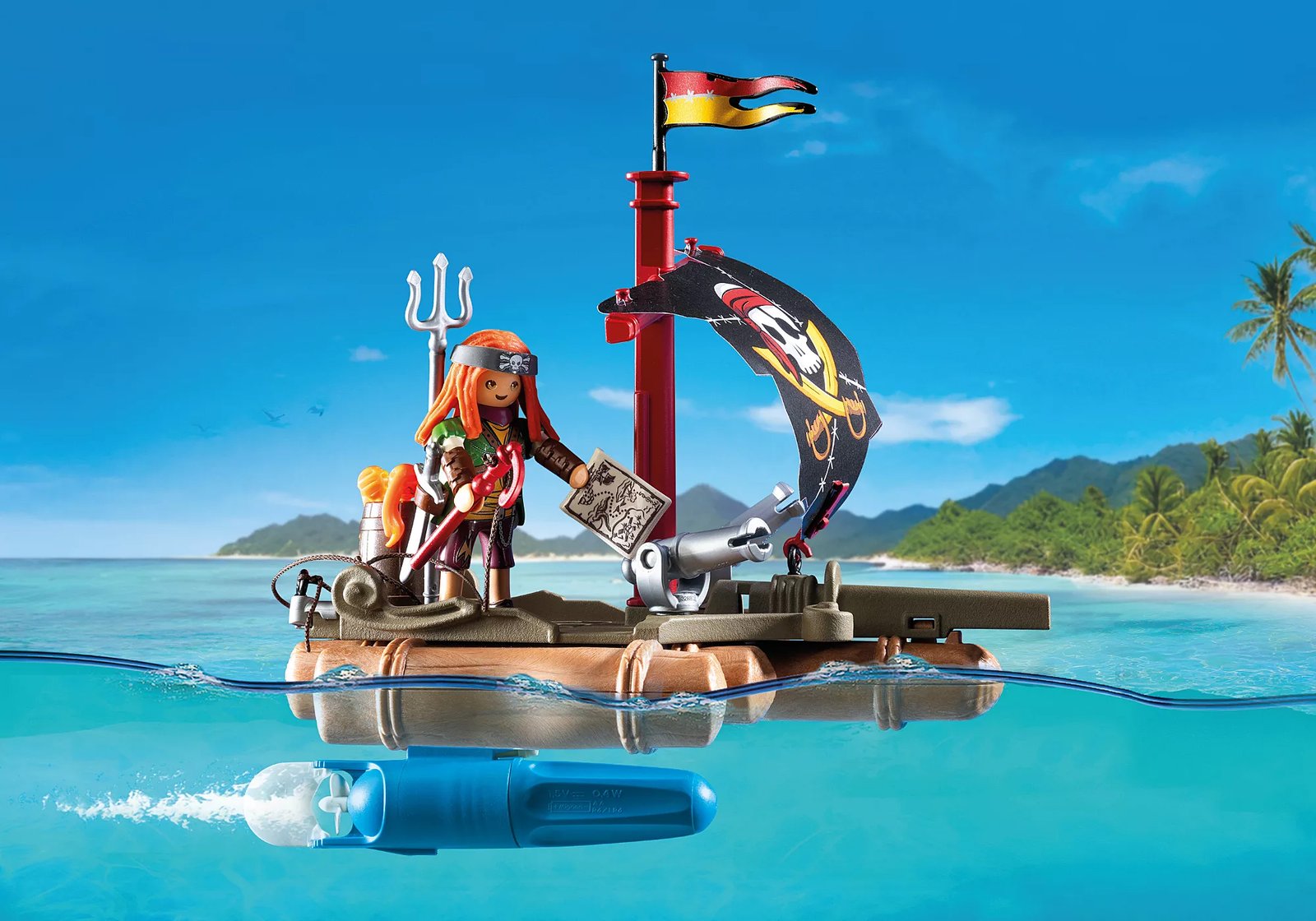 Playmobil 71794 Pirate Raft with Treasure โจรสลัด แพโจรสลัดพร้อมสมบัติ - Image 5