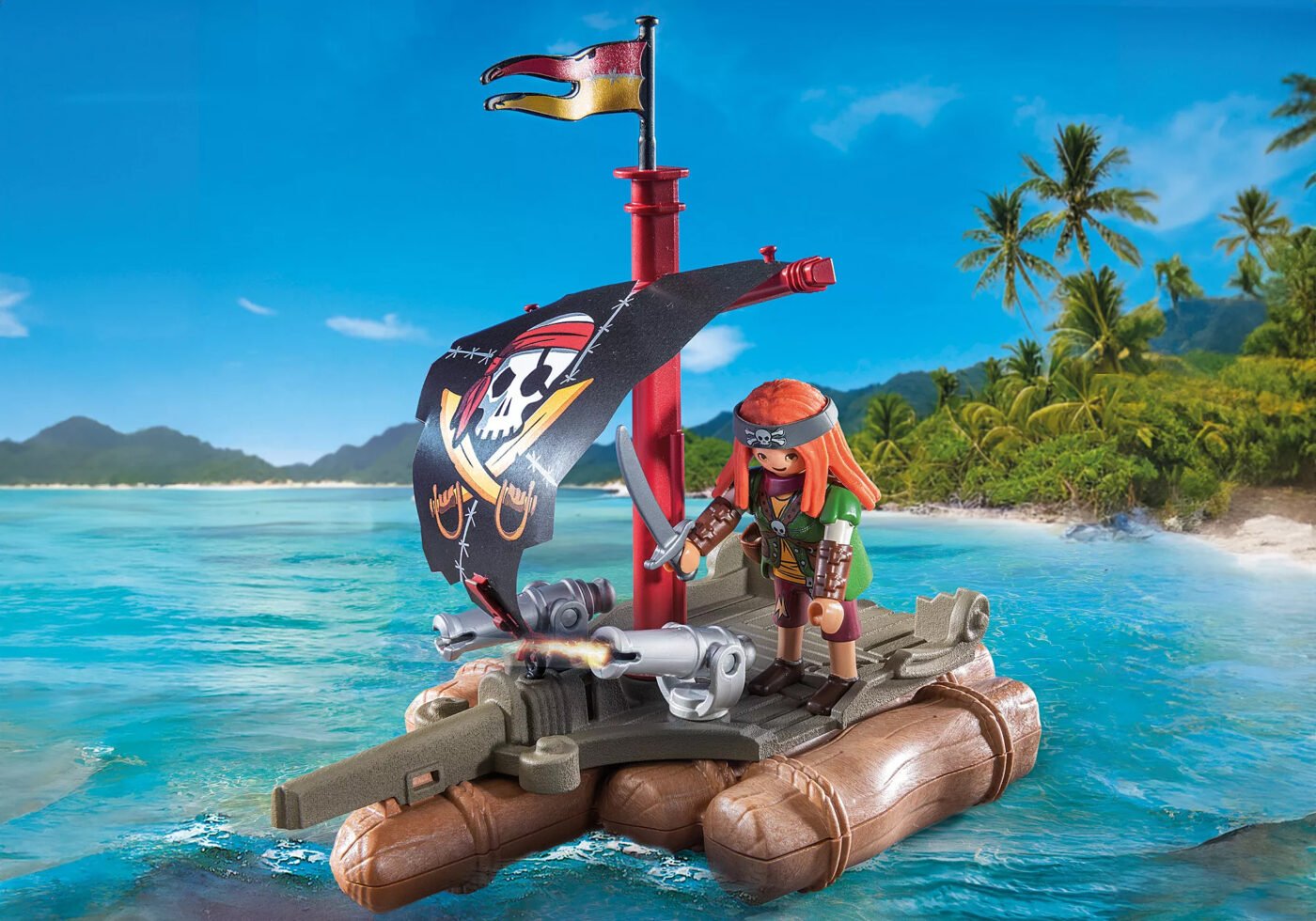 Playmobil 71794 Pirate Raft with Treasure โจรสลัด แพโจรสลัดพร้อมสมบัติ - Image 6
