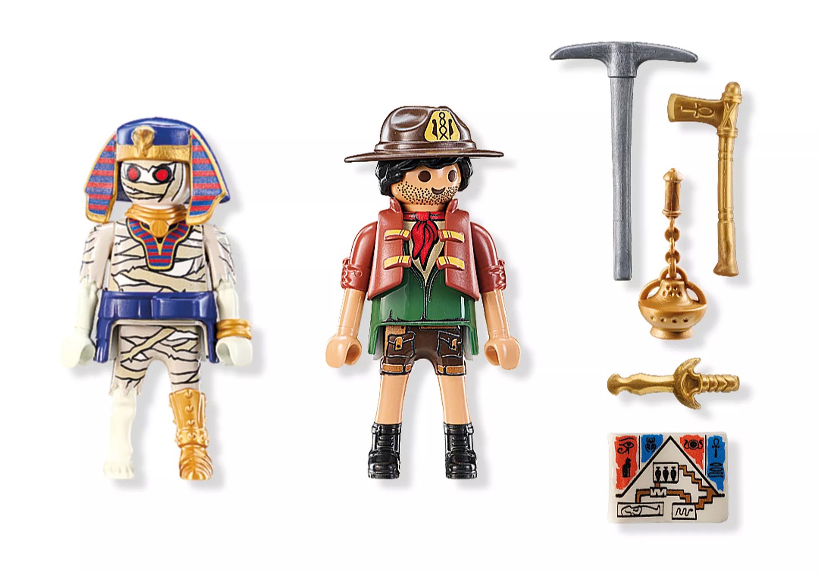 Playmobil 71796 Duo Pack Treasure Hunter and Mummy ดูโอแพ็ค นักล่าสมบัติและมัมมี่ - Image 3
