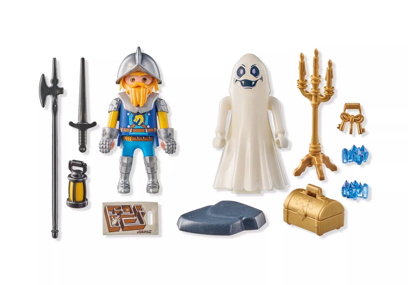 Playmobil 71797 Starter Pack Ghost and Novelmore Knight สตาร์ทเตอร์ ผีและอัศวินนอลเวลมอร์ - Image 3